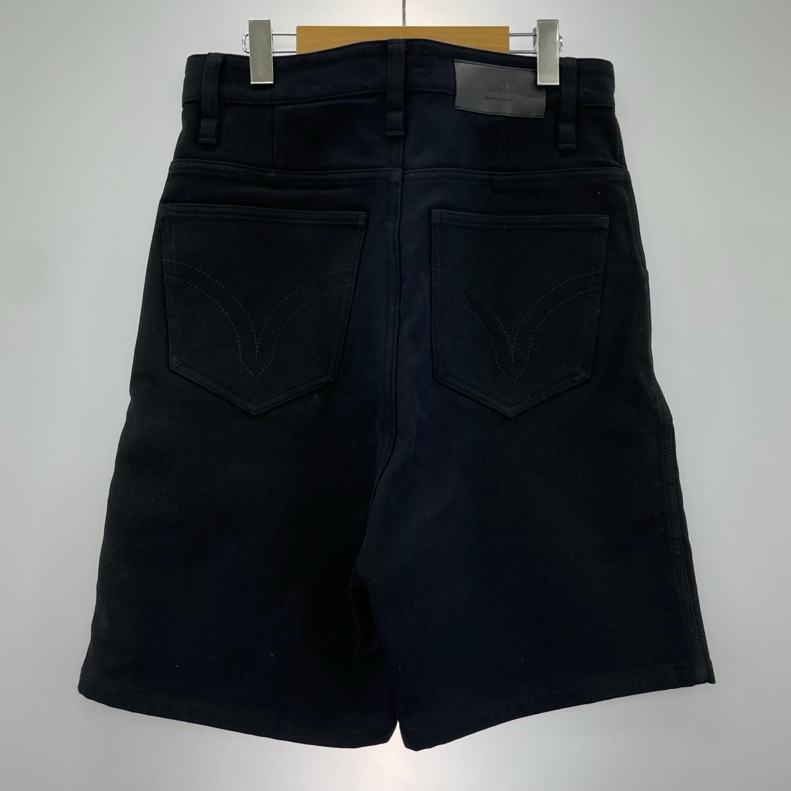 ショートパンツ ワイドショートパンツ 黒 30 30 ブラック