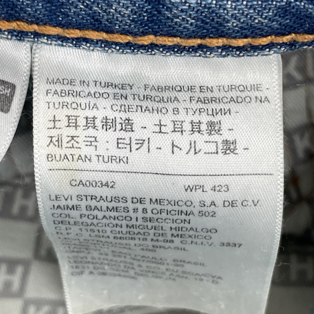 デニムパンツ KITH Levi's 501 w34×L32 34 ブルー