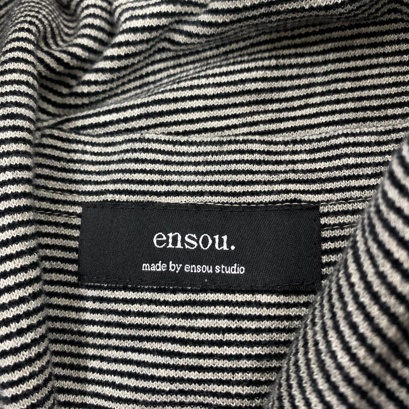 パンツ ensou. 25AW Reversible Layered Pants S ブラック