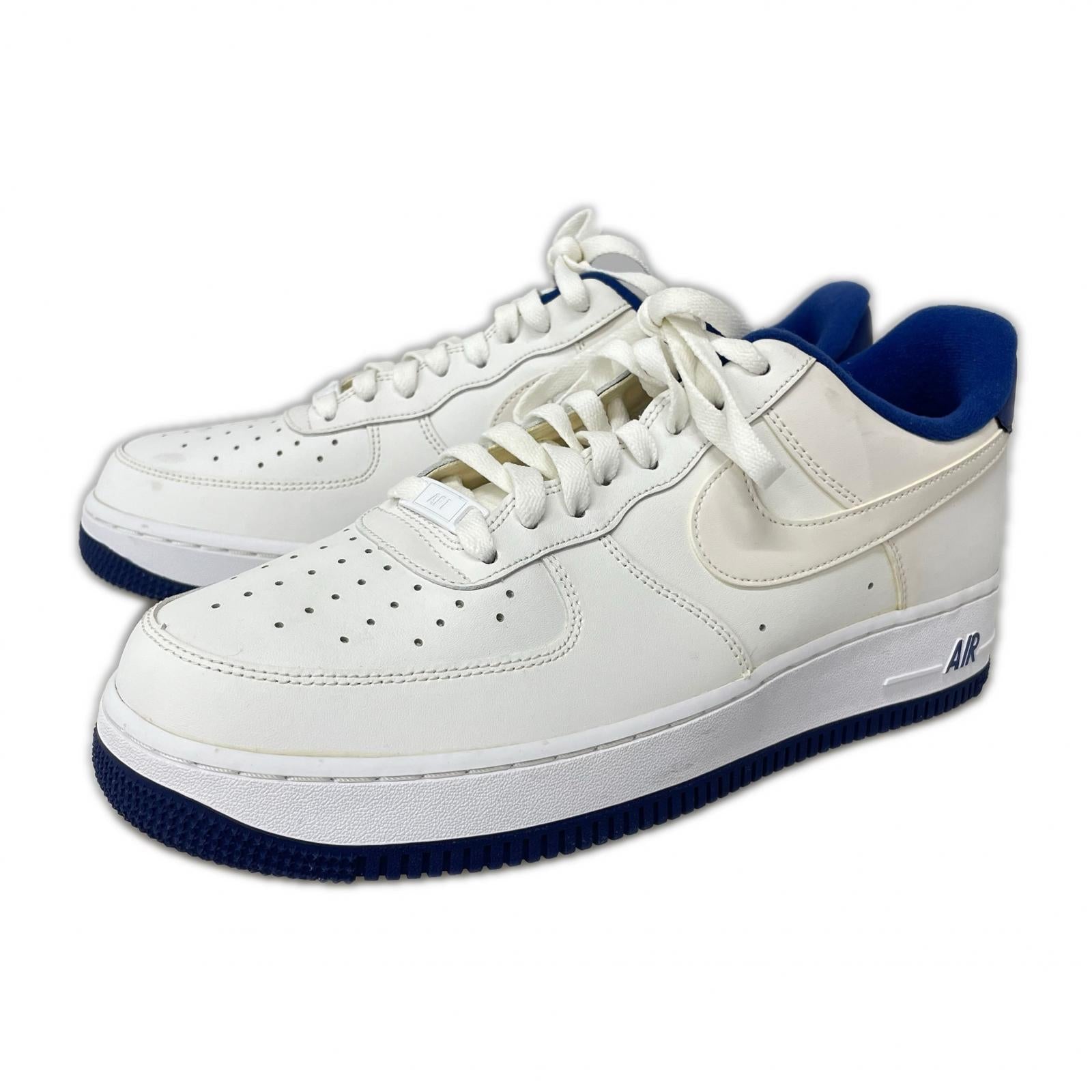 スニーカー CD0884-102/AIR FORCE1/白青 28cm (US10 UK9 1/2 EU46) ホワイト