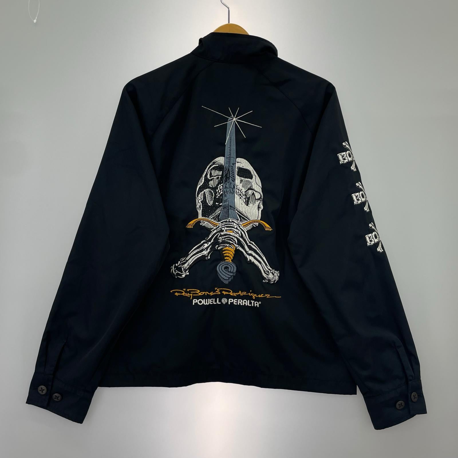 ジャケット ×POWELL PERALTA/×TAKA HAYASHI/スイングトップ S ブラック