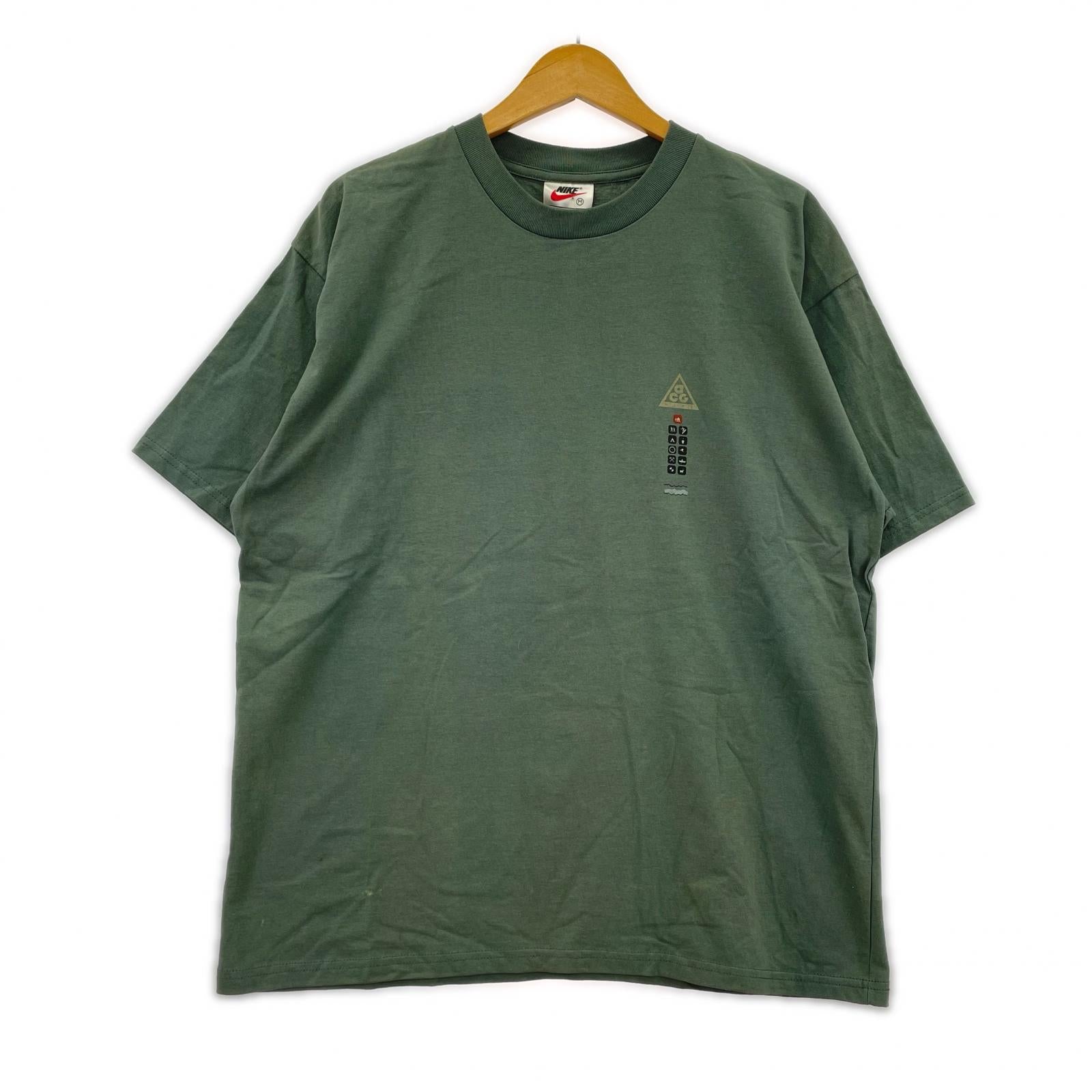 半袖Tシャツ NIKE 90s ACG サンフェードグリーン (M) M グリーン
