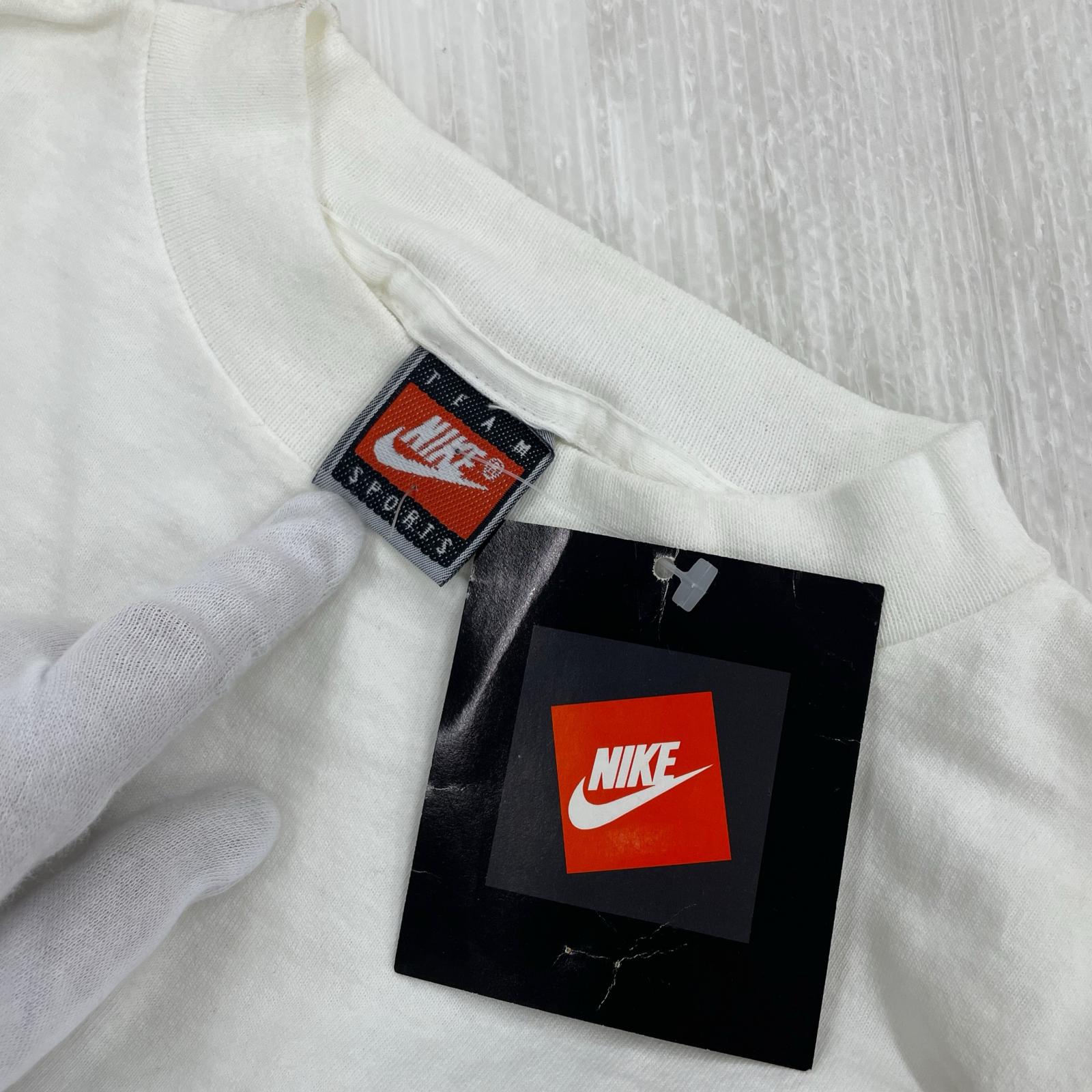 半袖Tシャツ NIKE 90s フロントスウォッシュ 白 (M) M ホワイト