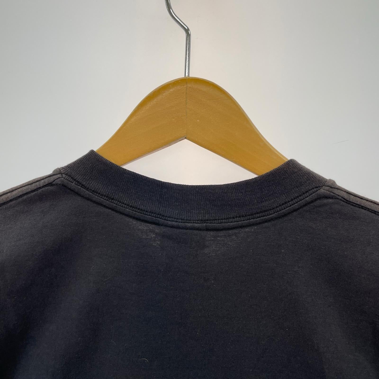 半袖Tシャツ NIKE 90s 風車 スウォッシュ 赤 (M) M ブラック