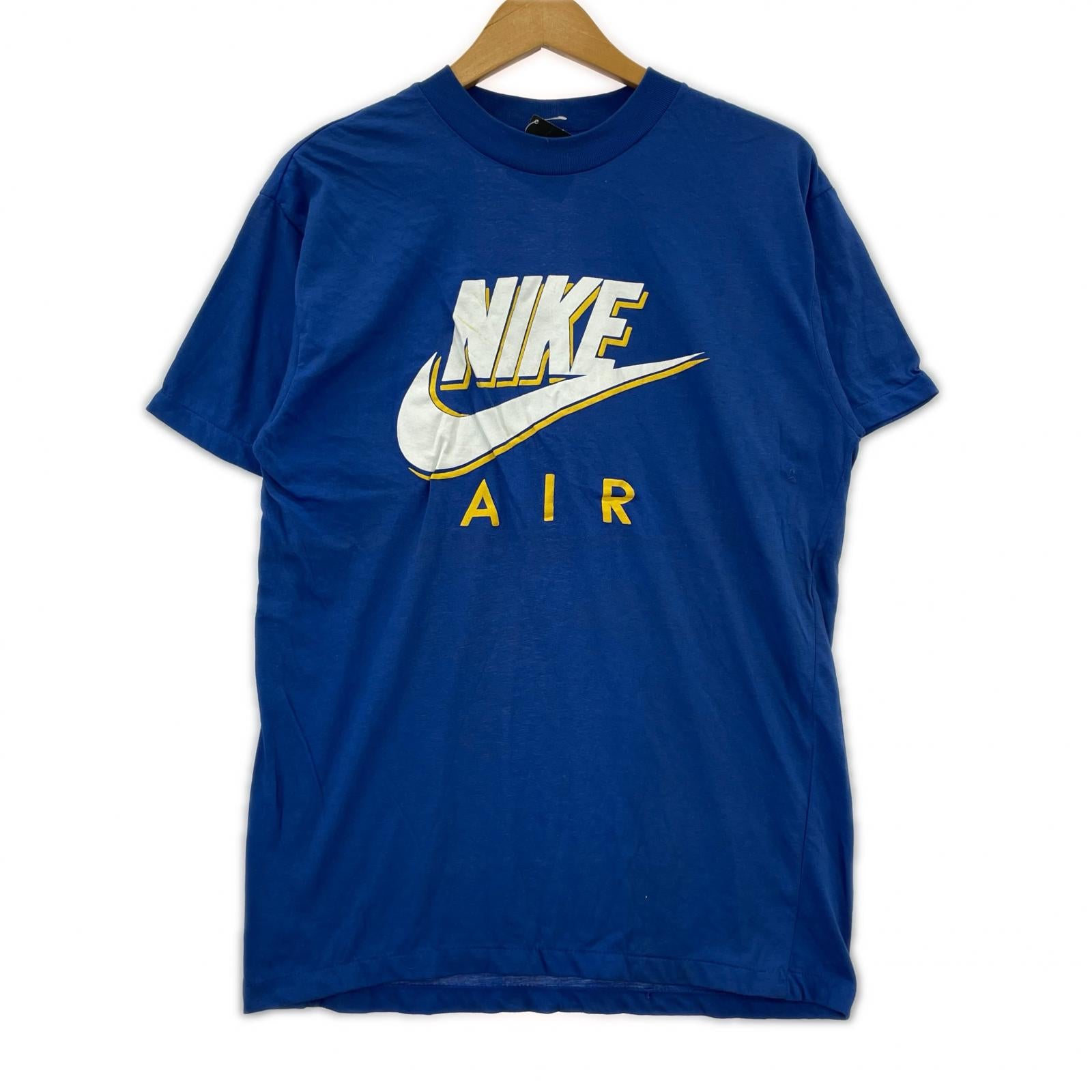 半袖シャツ NIKE 90s NIKE ARE 青 (L) L ブルー