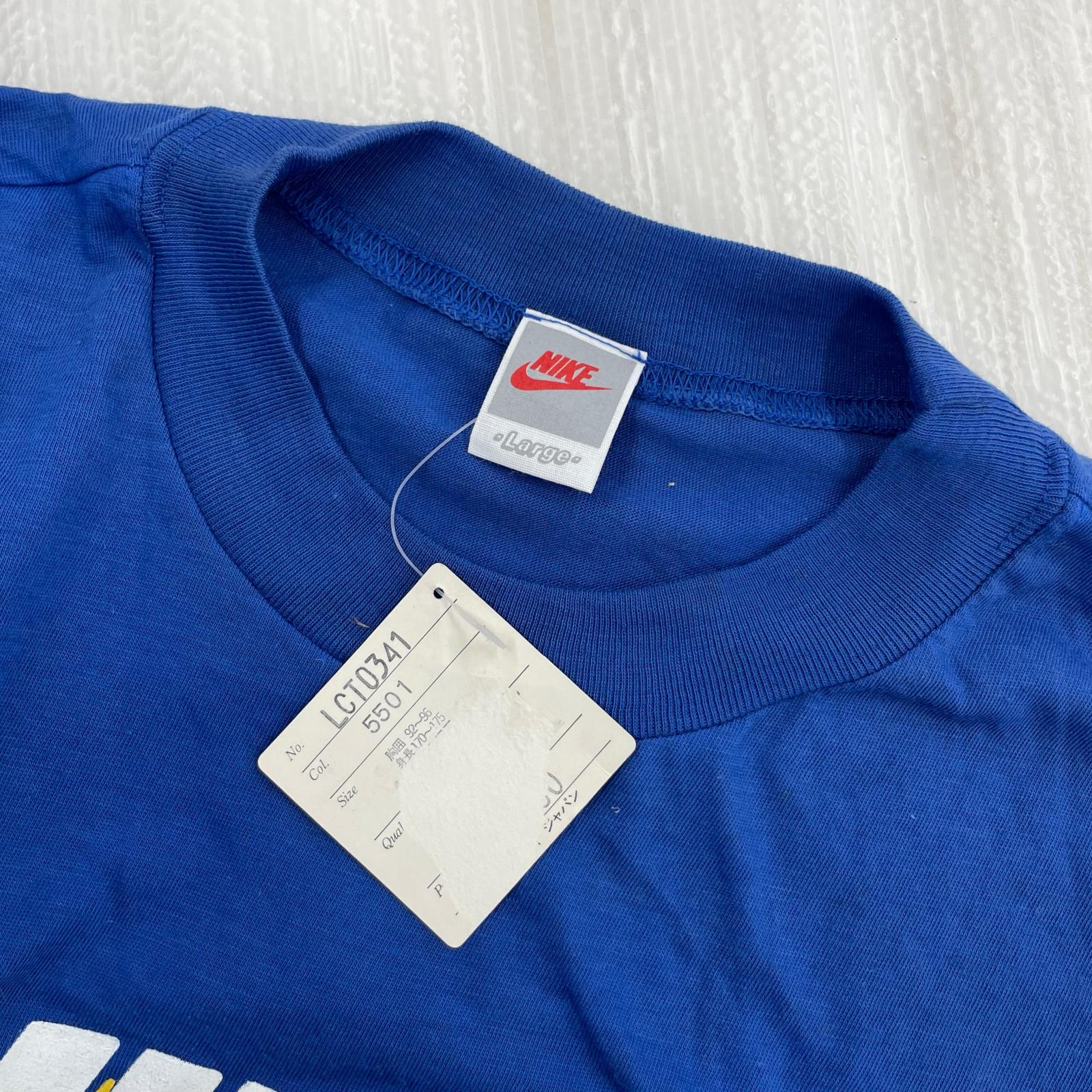 半袖シャツ NIKE 90s NIKE ARE 青 (L) L ブルー