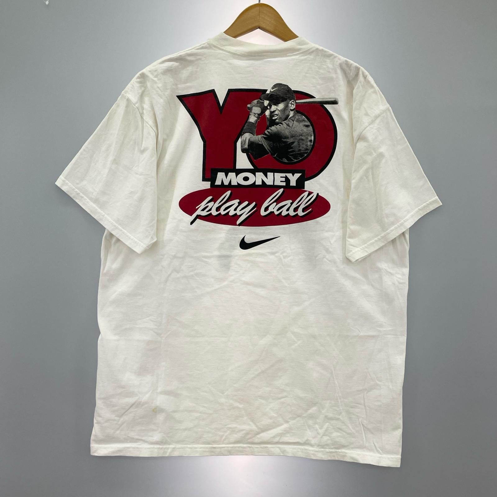 半袖Tシャツ NIKE 90s USA製 マイケル ジョーダン ×スパイク リー (L) L ホワイト