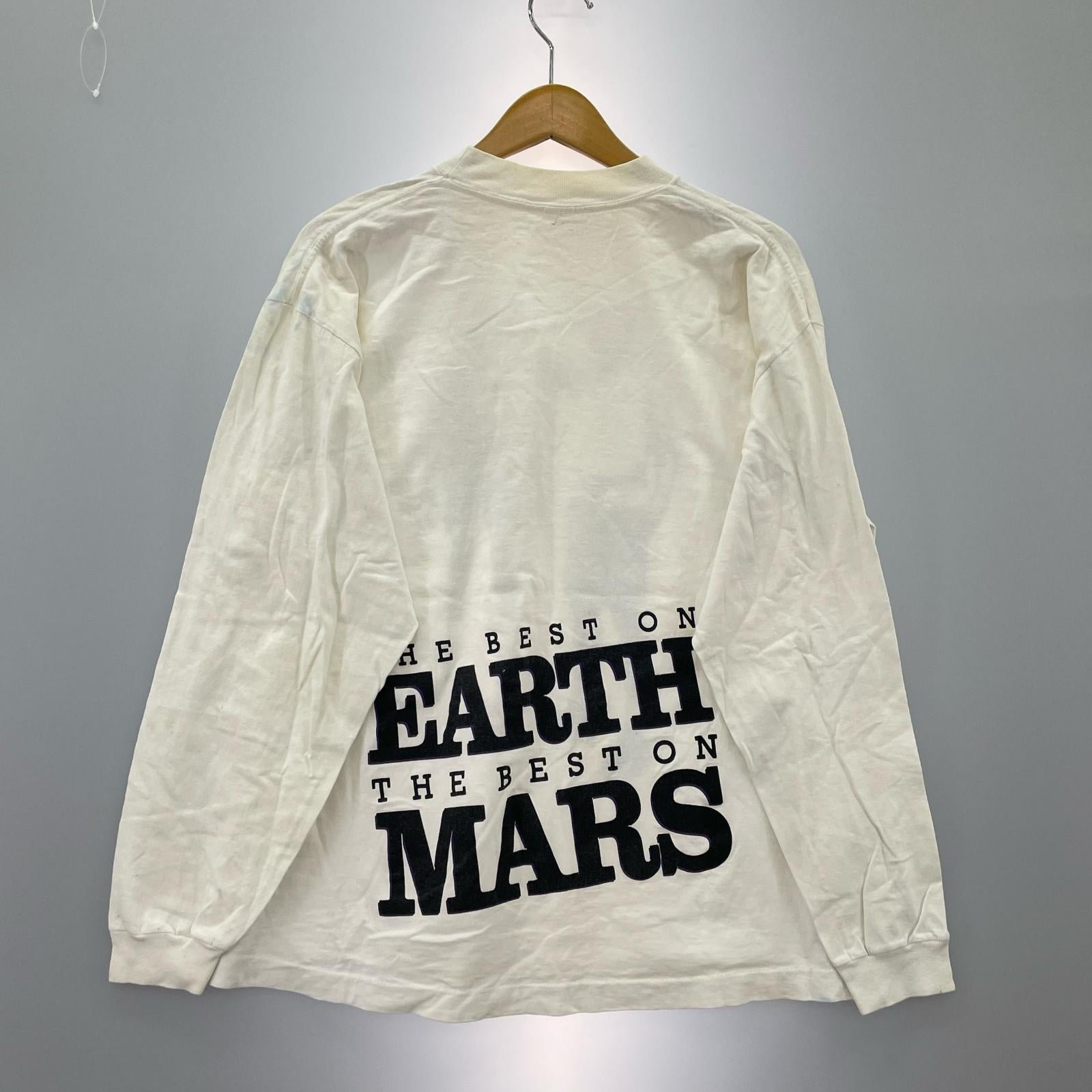 長袖Tシャツ NIKE 90s USA製 L/S TEE マイケルジョーダン×スパイク リー (L) L ホワイト
