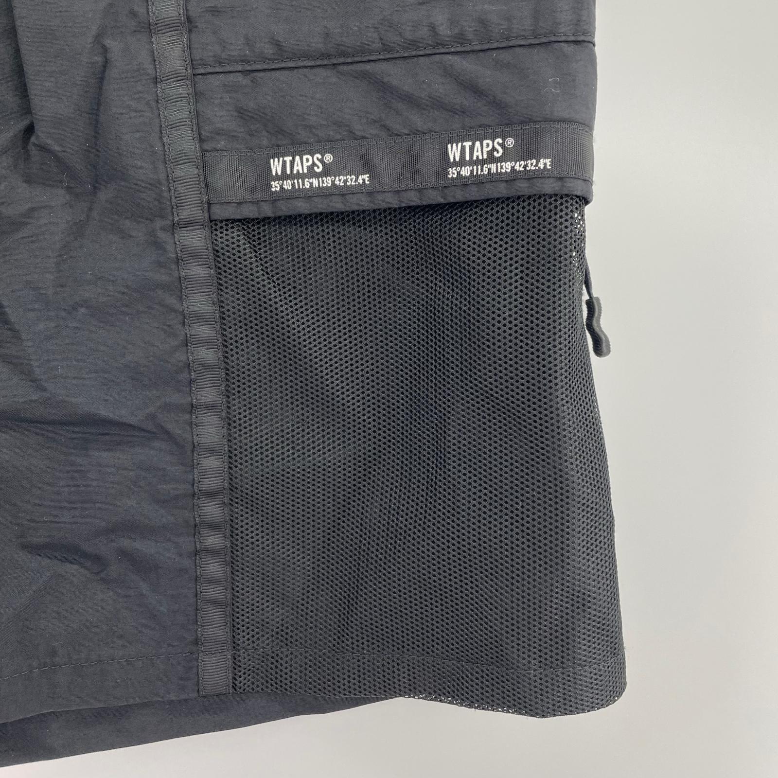 ショートパンツ WTAPS 21SS UDT SHORTS NYLON TAFFETA ブラック