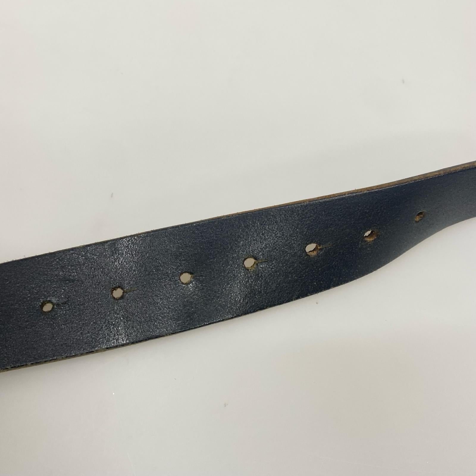 その他アクセサリー レザーベルト ブラック