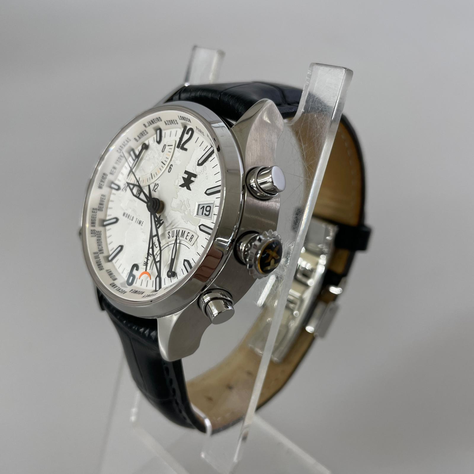 腕時計 TX World Time 500 ブラック