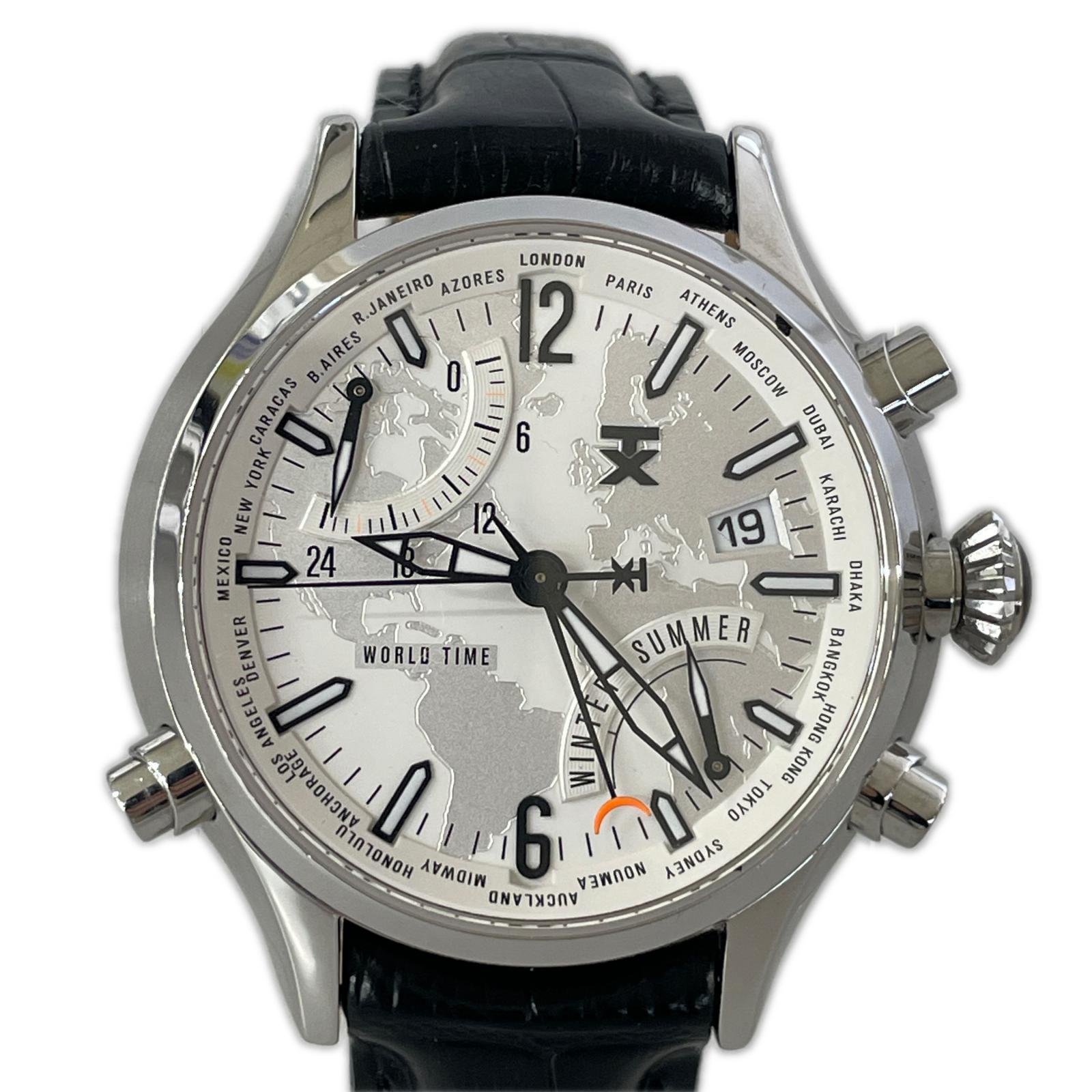 腕時計 TX World Time 500 ブラック