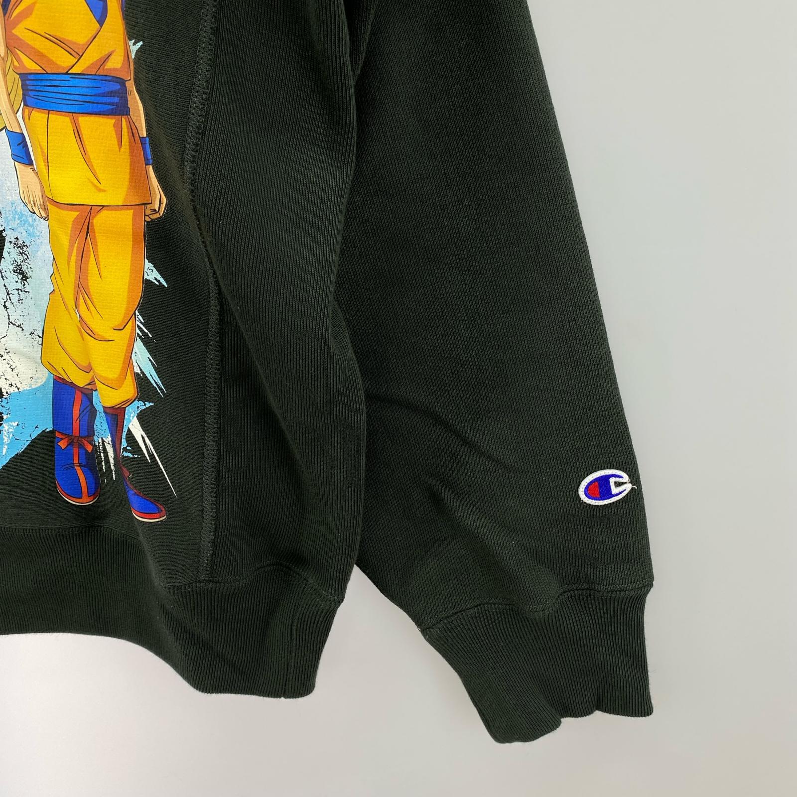 スウェット Champion/ドラゴンボールDAIMA/サイズM M グリーン