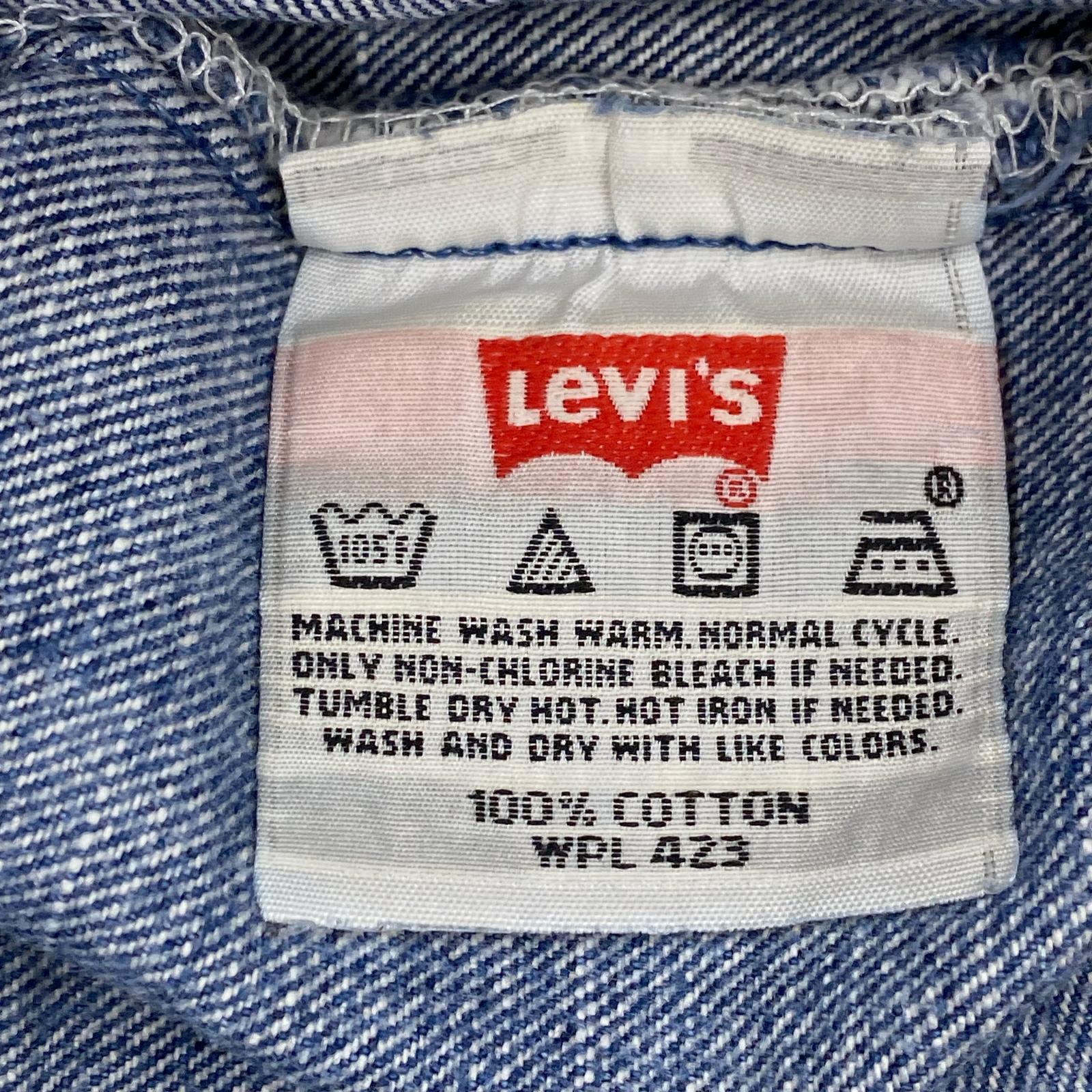 デニムパンツ 501/裏511/00s/USA製/薄青/