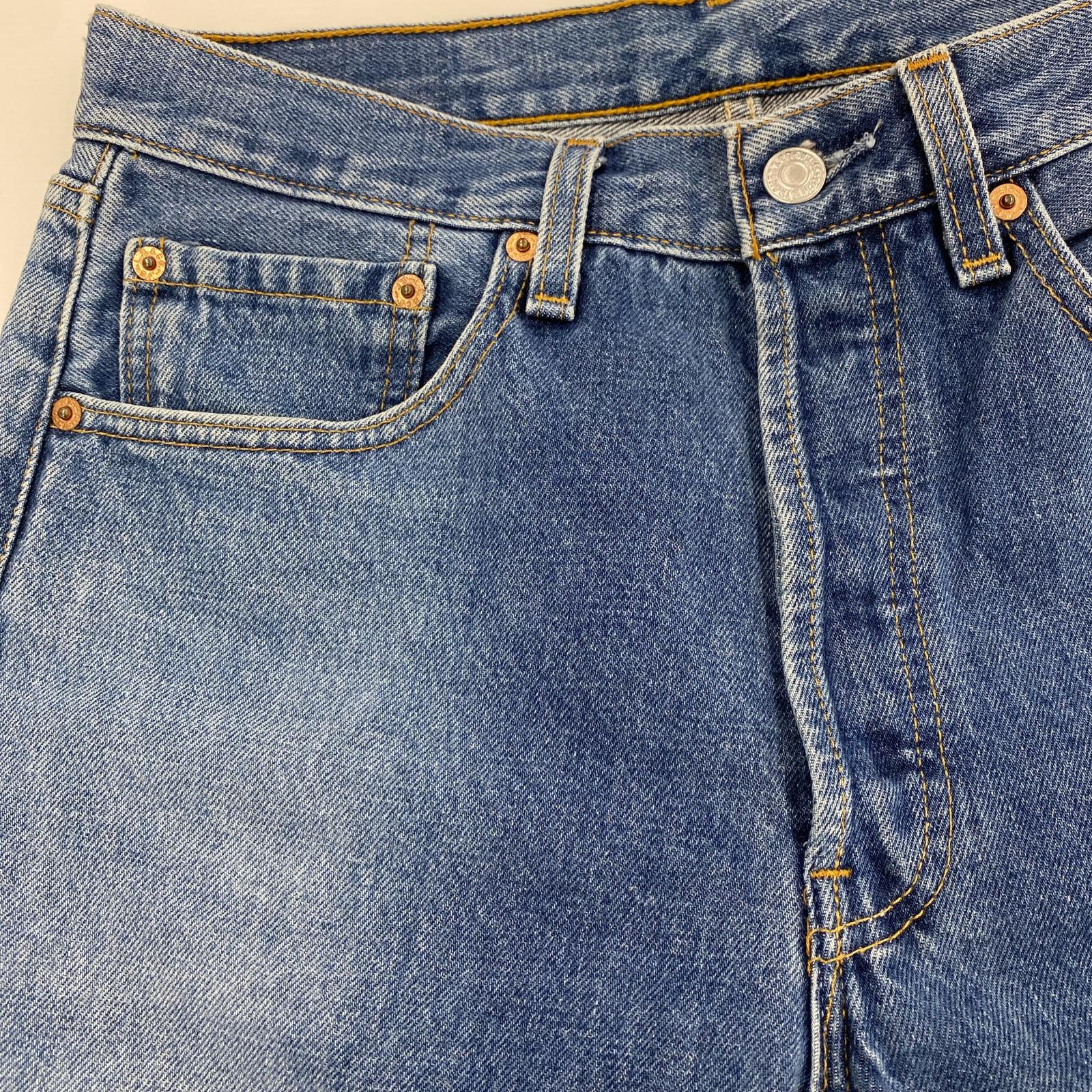 デニムパンツ 501/裏511/00s/USA製/薄青/