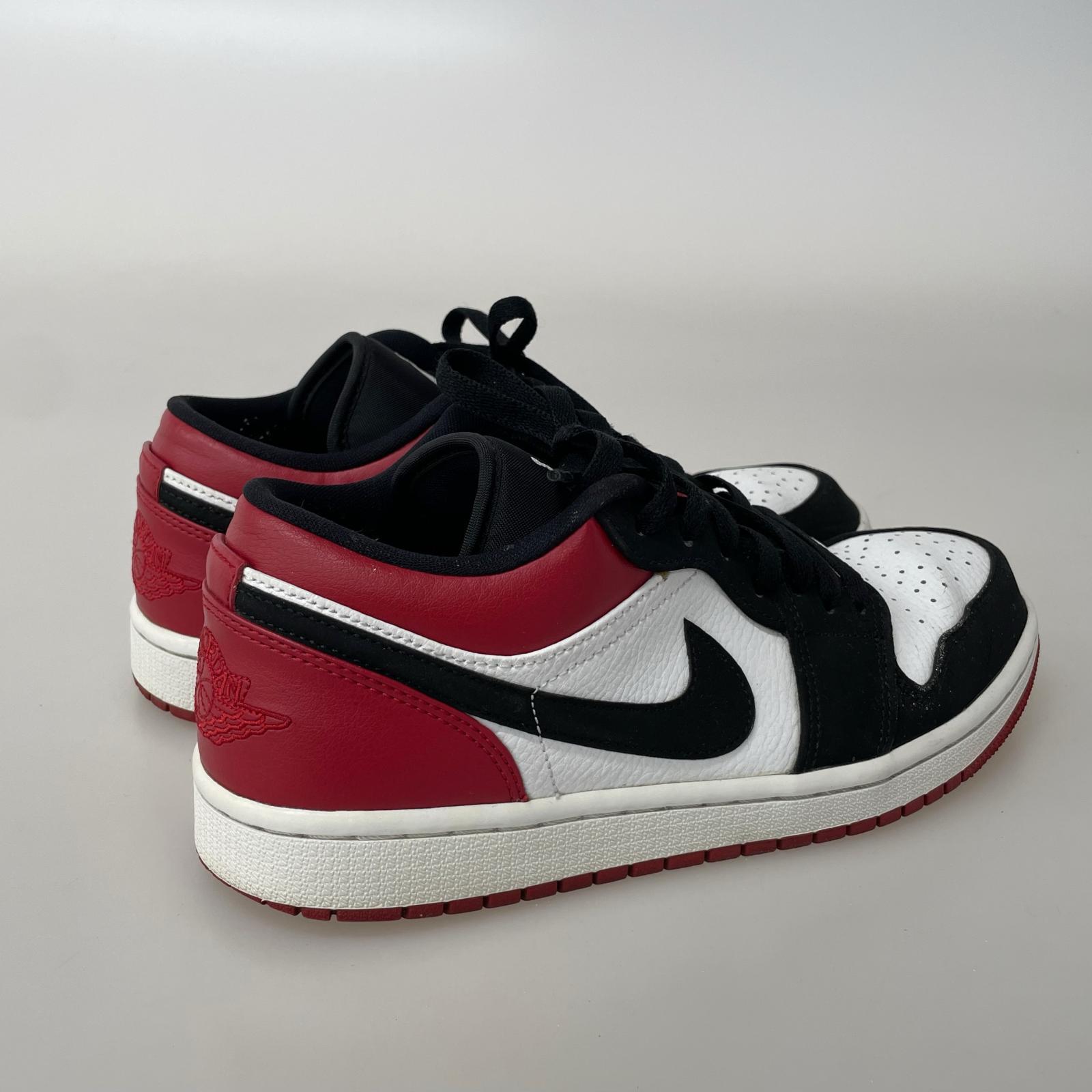 スニーカー Air Jordan 1 Low "Black Toe" 553558-116 26cm (US8 UK7 1/2 EU42)