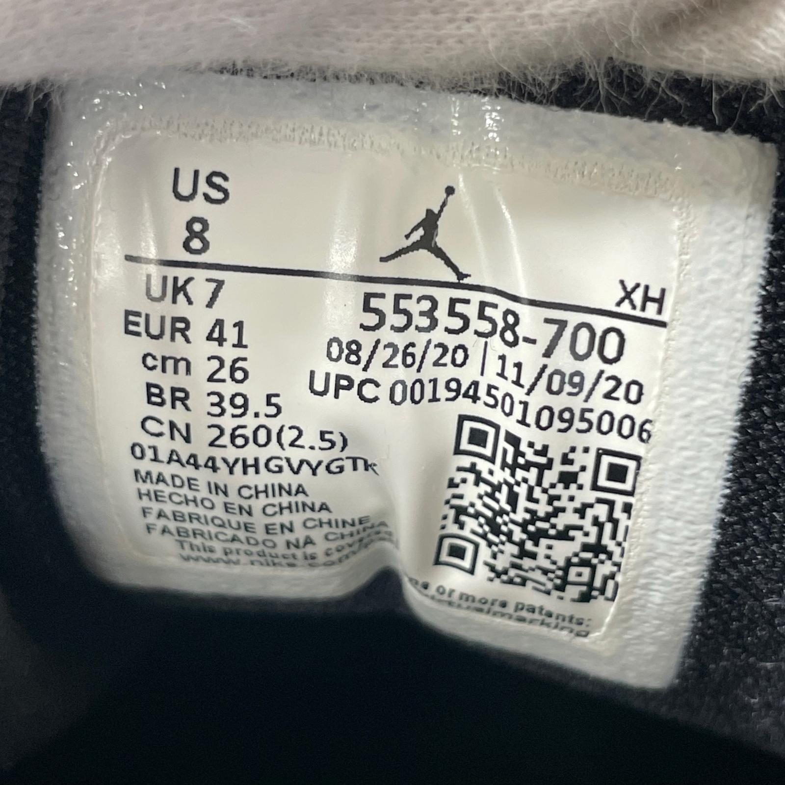 スニーカー AIR JORDAN 1 LOW (26cm) 553558-700 26cm (US8 UK7 1/2 EU42) イエロー