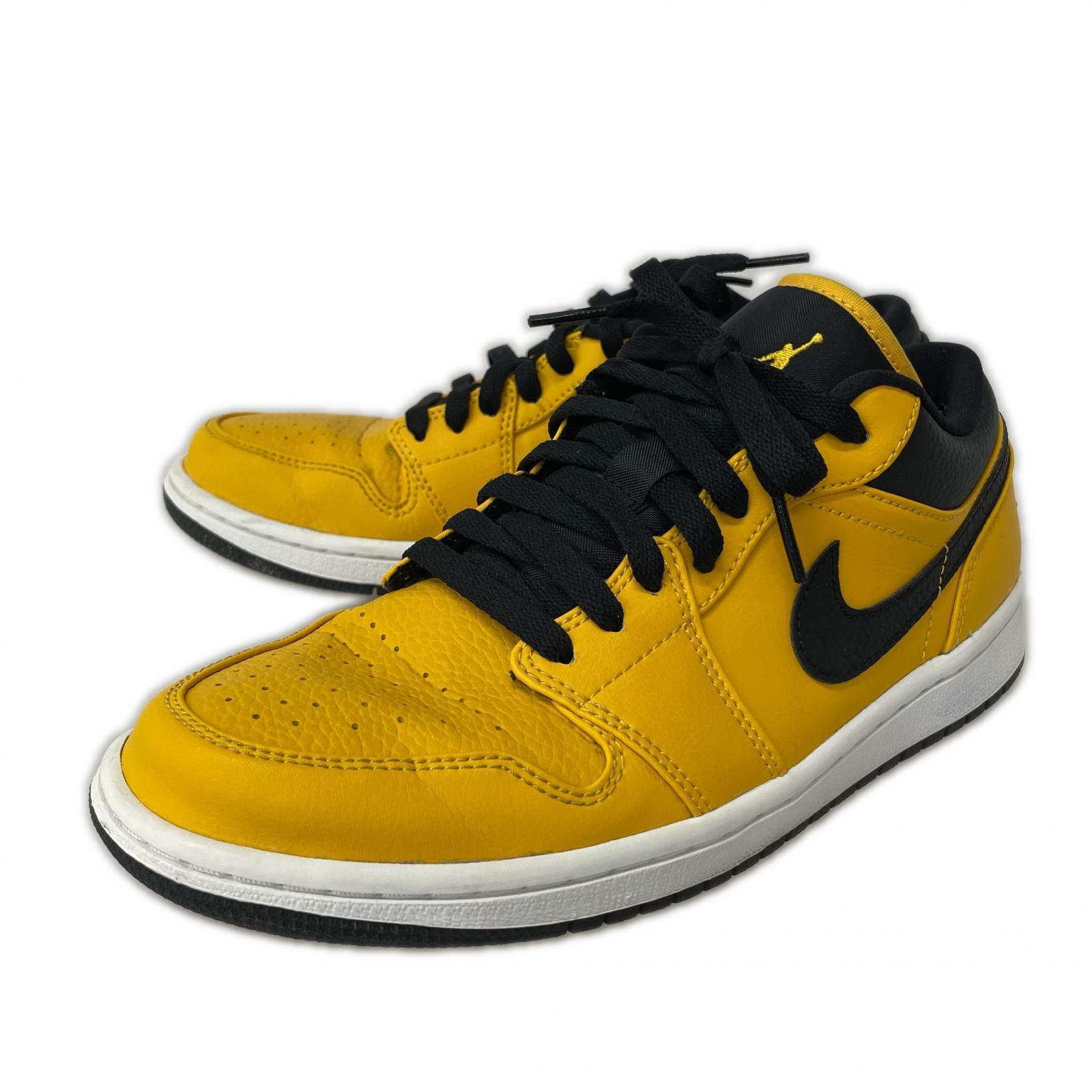 スニーカー AIR JORDAN 1 LOW (26cm) 553558-700 26cm (US8 UK7 1/2 EU42) イエロー