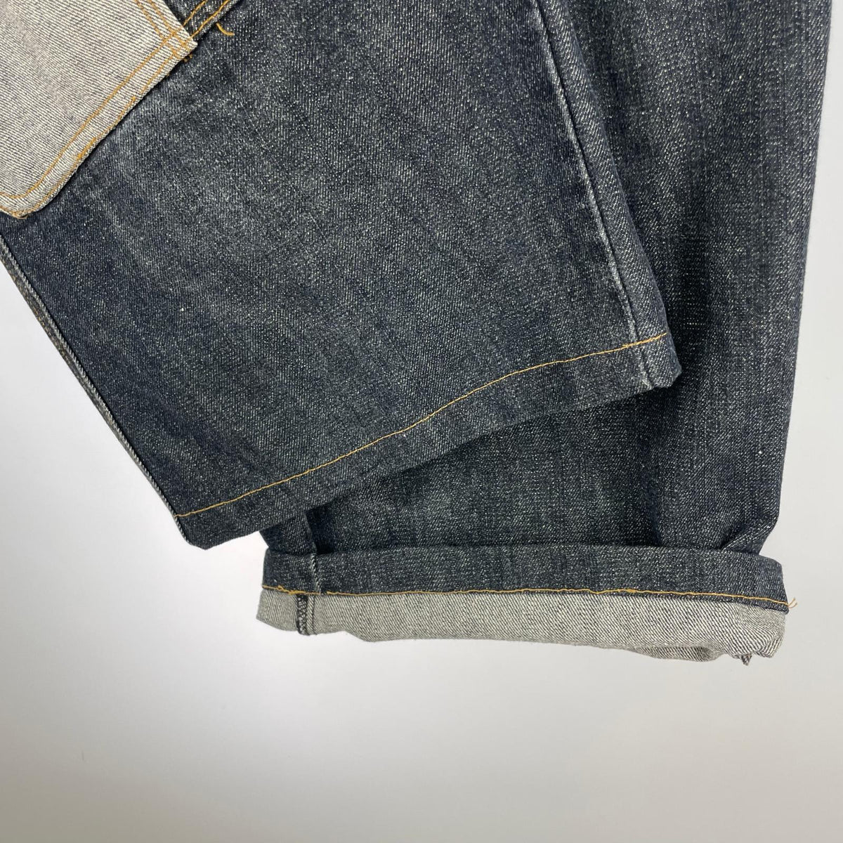 デニムパンツ Sean John ロゴ刺繍 バギーデザインデニム 32 32
