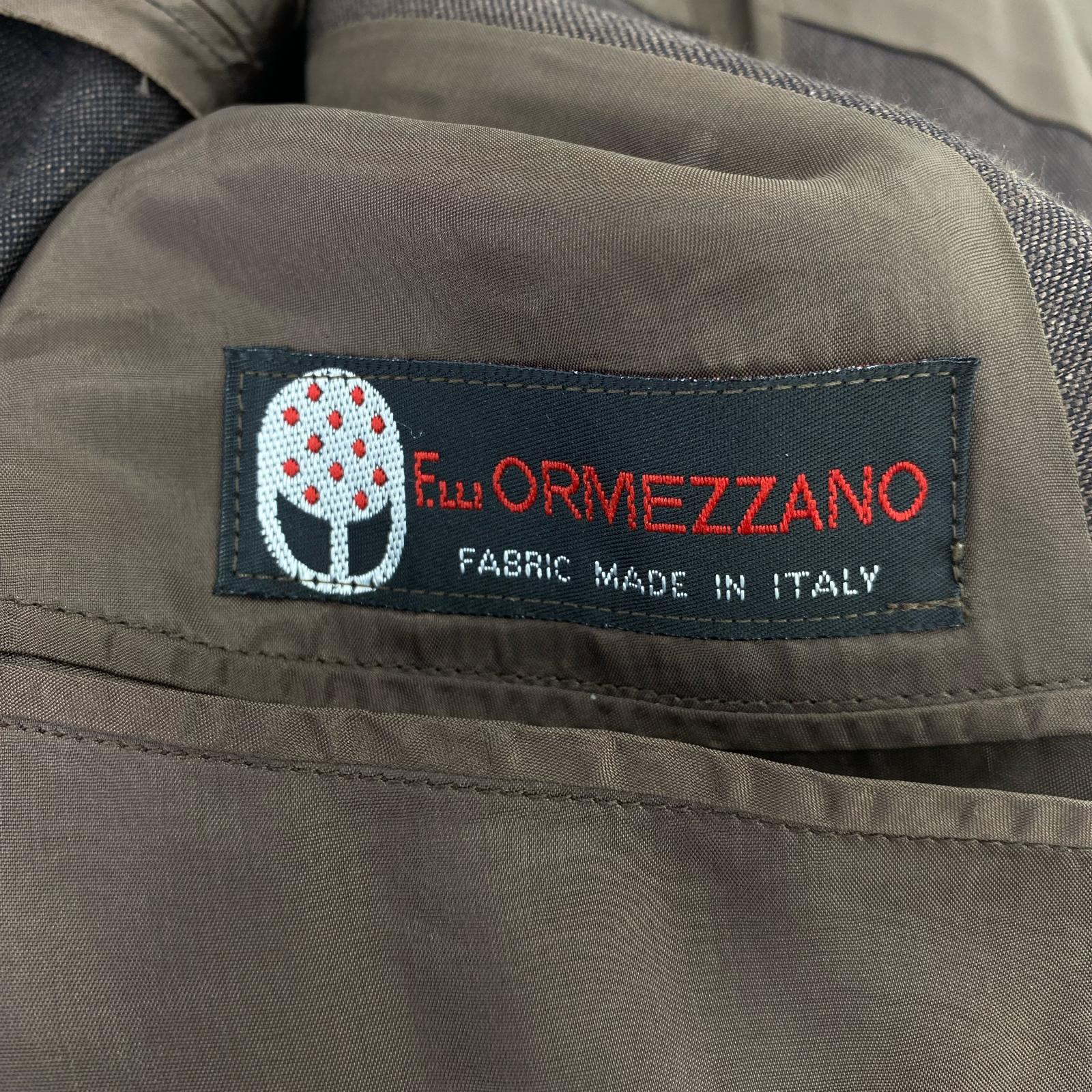 セットアップ ELLI ORMEZZANO スーツ上下 茶