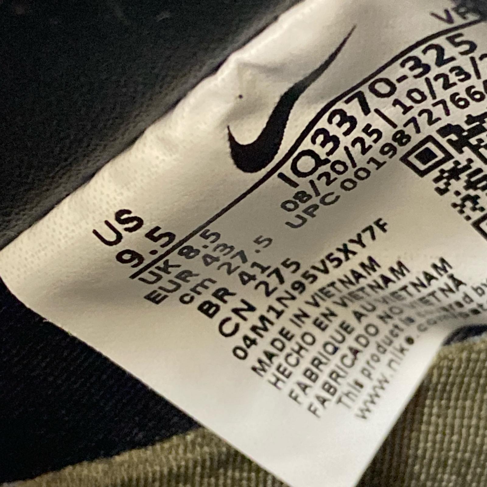 スニーカー AIR FORCE 1 07 PRM 27.5cm IQ3370-325 27.5cm (US9 1/2 UK9 EU45) グリーン