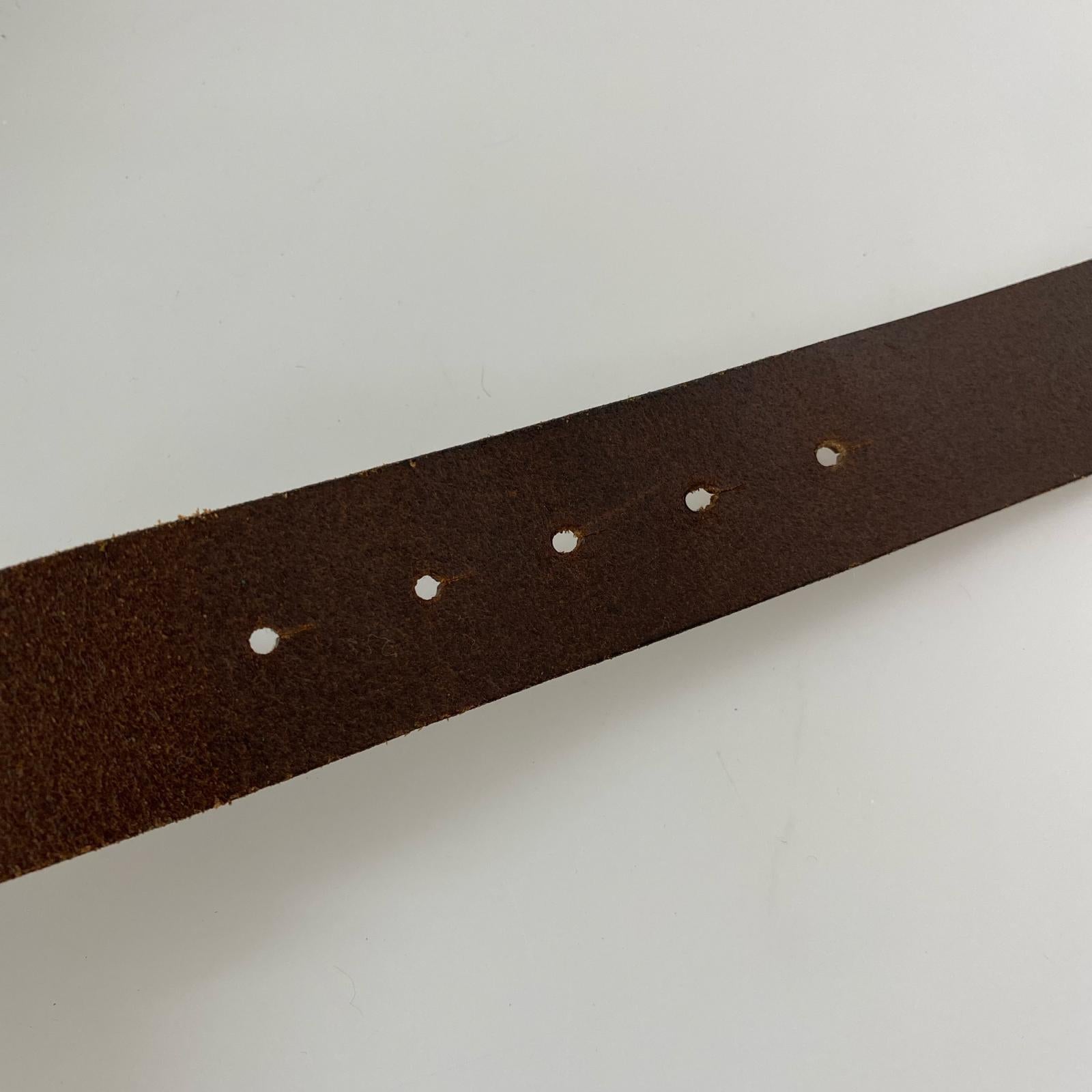 その他アクセサリー レザーベルト ブラウン ブラウン