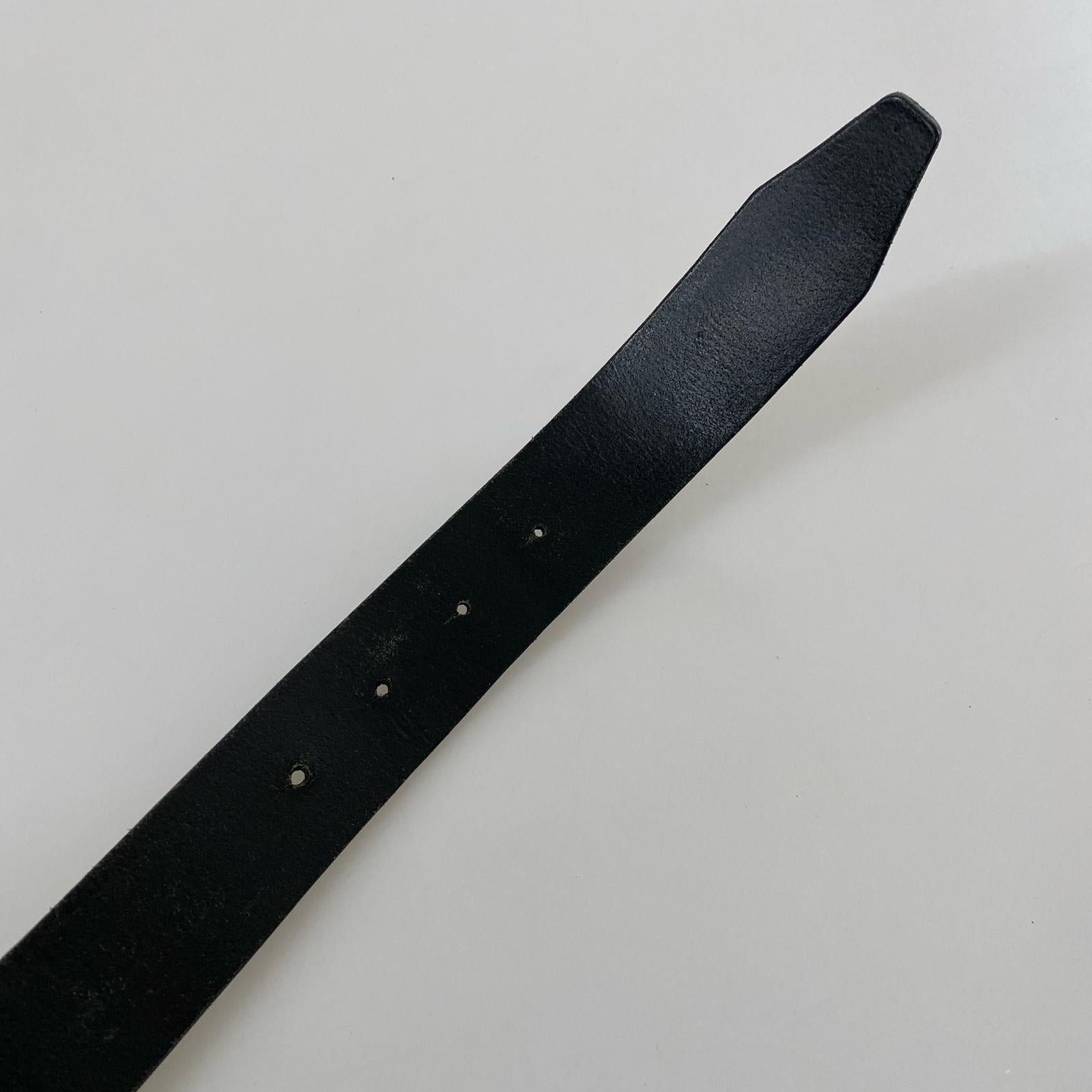 その他アクセサリー イーグルバックルレザーベルト 黒 ブラック