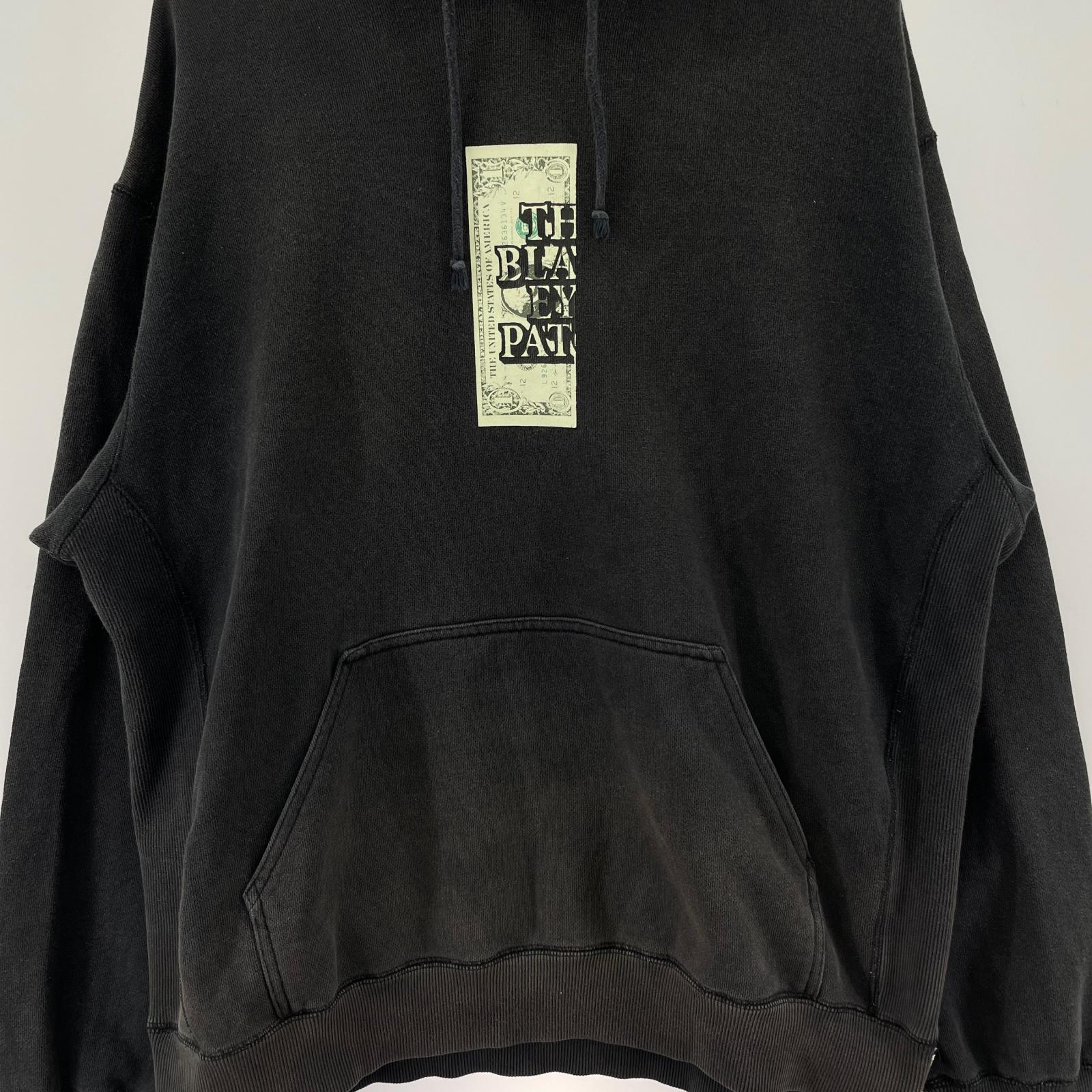 パーカー DOLLAR BILL HOODIE 黒 (XL) ブラック