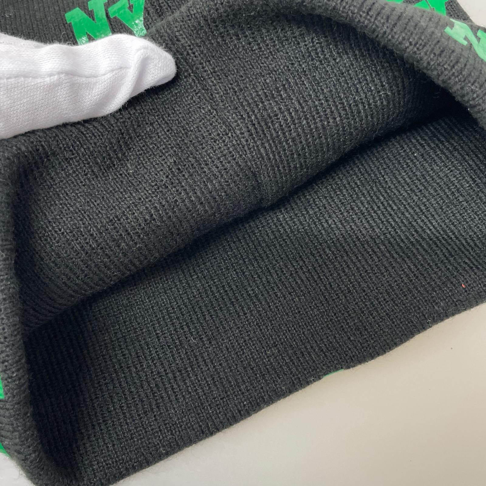 ニットキャップ 26SS Monogram Beanie ニットキャップ ブラック ブラック