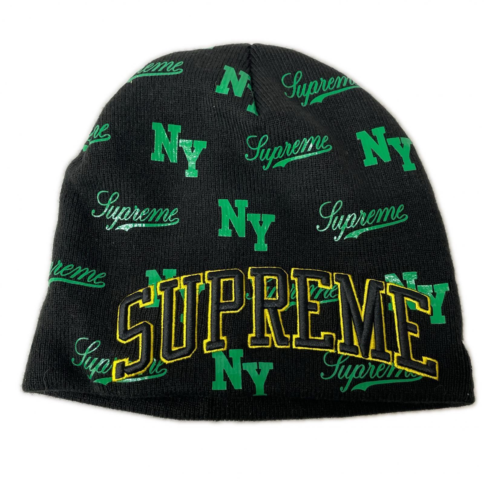 ニットキャップ 26SS Monogram Beanie ニットキャップ ブラック ブラック