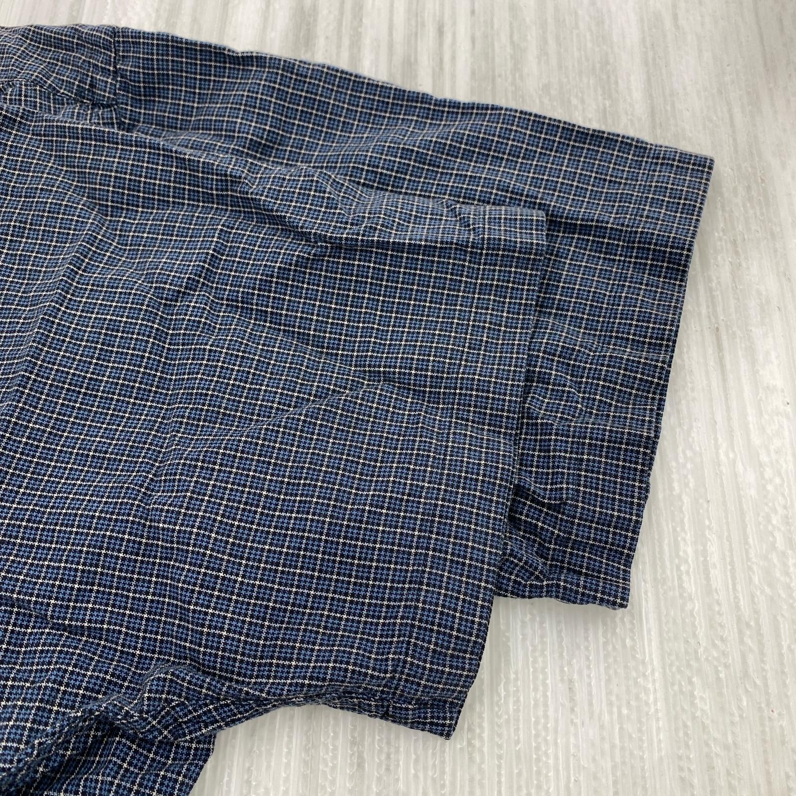 半袖シャツ 90s CALDWELL チェック カットオフ (XL)