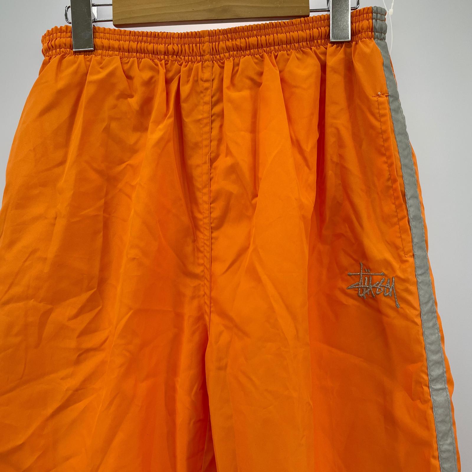 パンツ STUSSY SPORT 90s ナイロン オレンジ L オレンジ