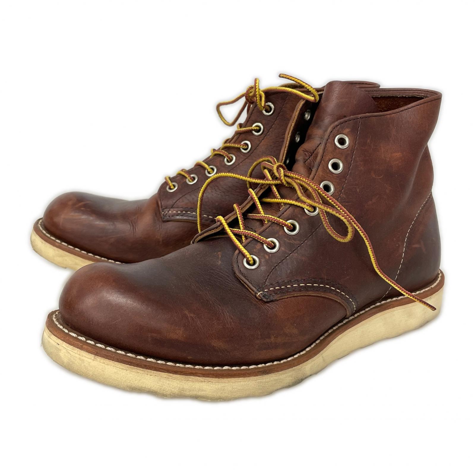 ブーツ 8196 Classic Round Toe/サイズ8D 26cm (US8 UK7 1/2 EU42) ブラウン