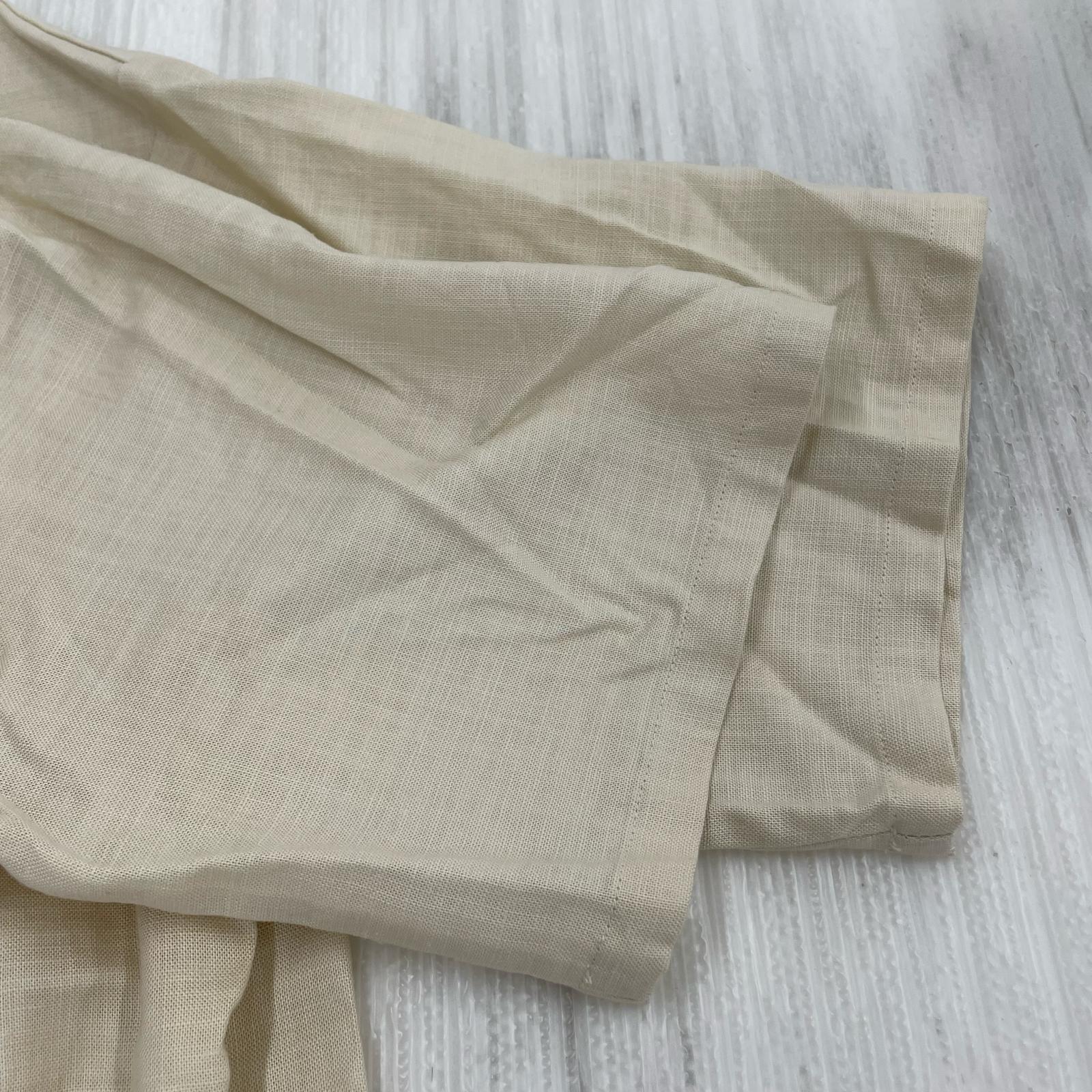 半袖シャツ GAKKIN 雷鳴 LIGHTNING EMBROIDERY SHIRT L アイボリー L