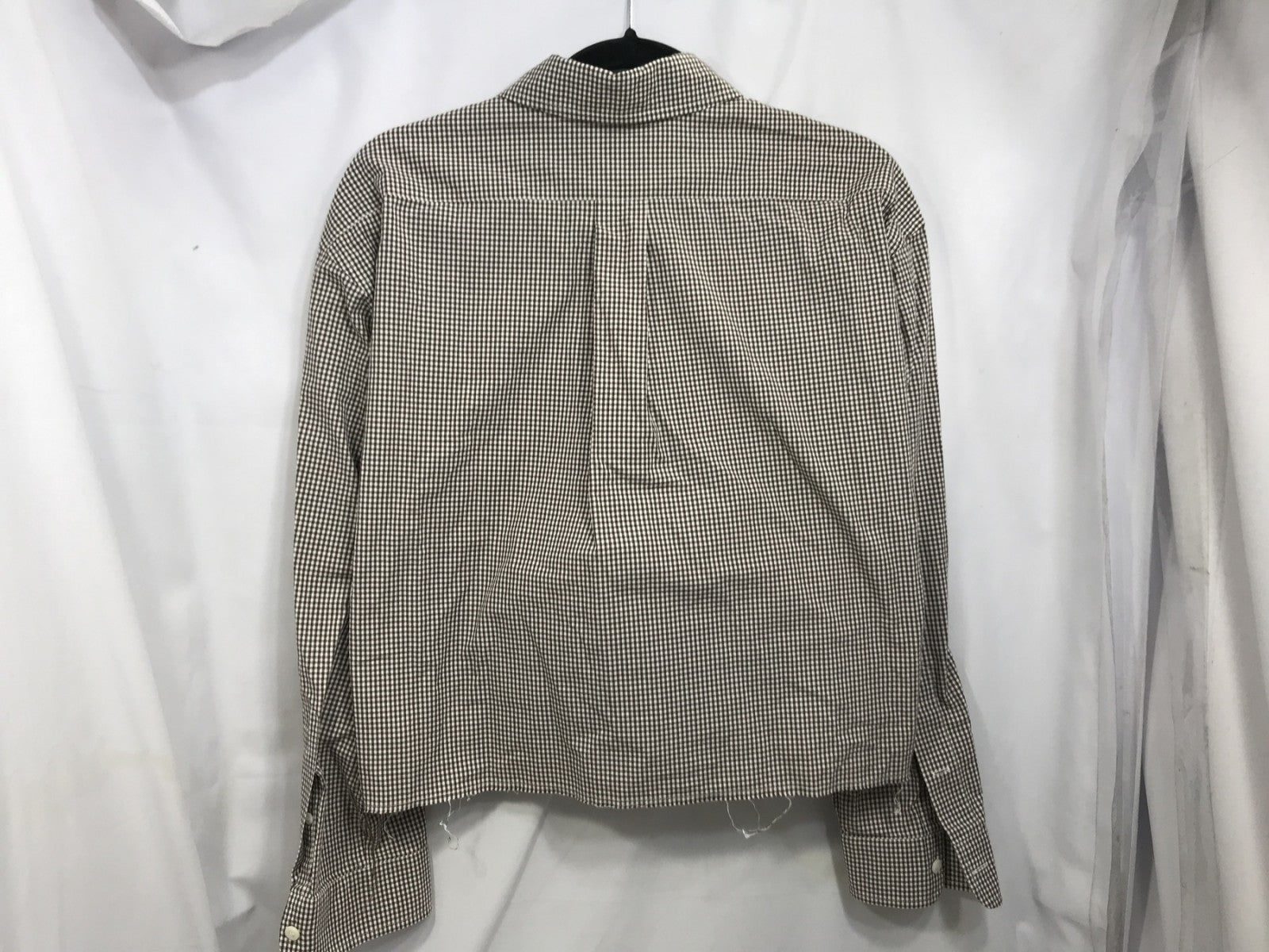 miumiu/MK1659/ポプリンチェックシャツ