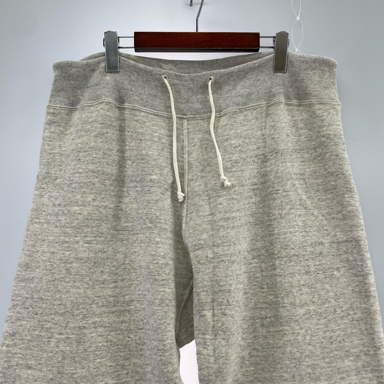 パンツ WAREHOUSE GLUCKOW ステシルプリント スウェットパンツ L グレー L グレー
