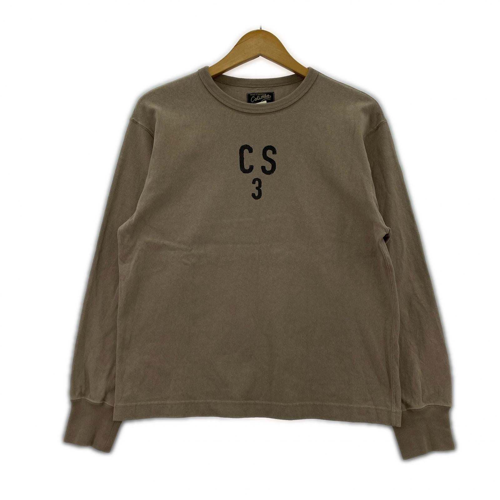 長袖Tシャツ ZA-0427 サンド (S) S ベージュ