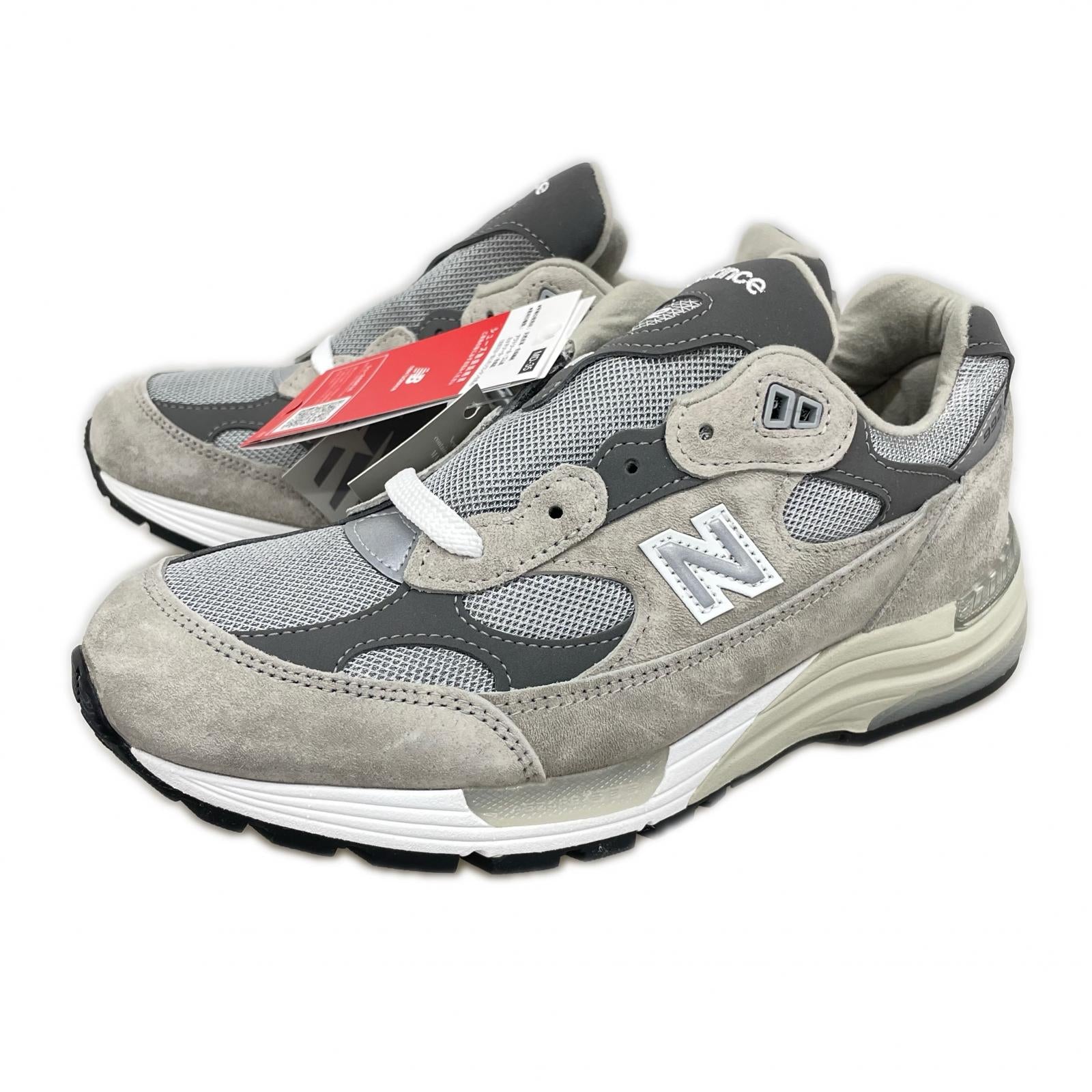スニーカー NEW BALANCE Made in USA 992 Core U992GY (26) 26cm (US8 UK7 1/2 EU42) グレー