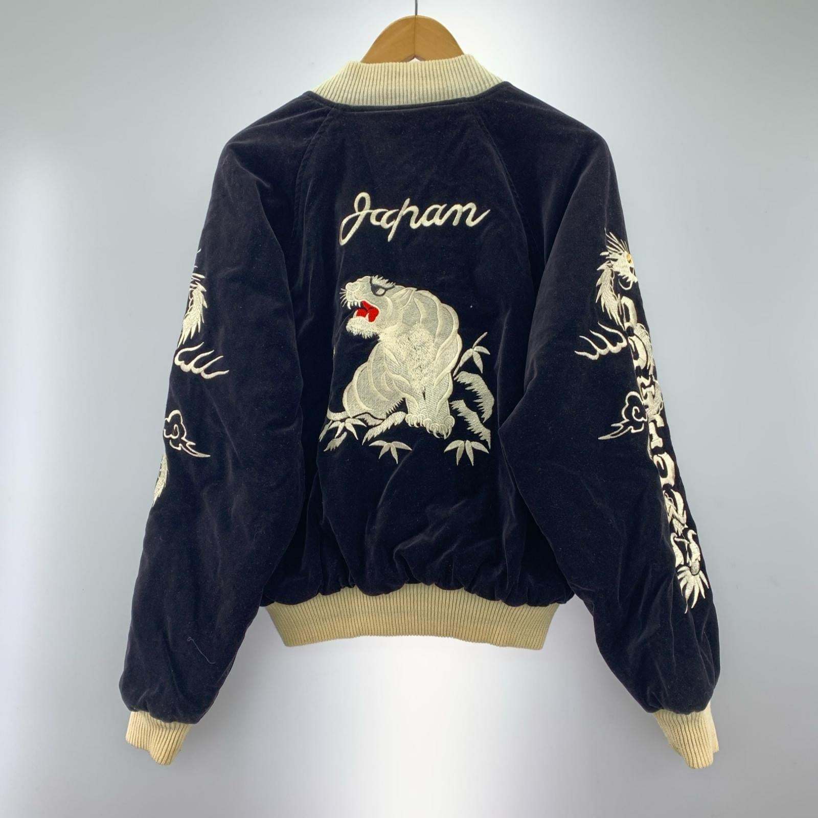 ジャケット リバーシブル 別珍スカジャン (L) L