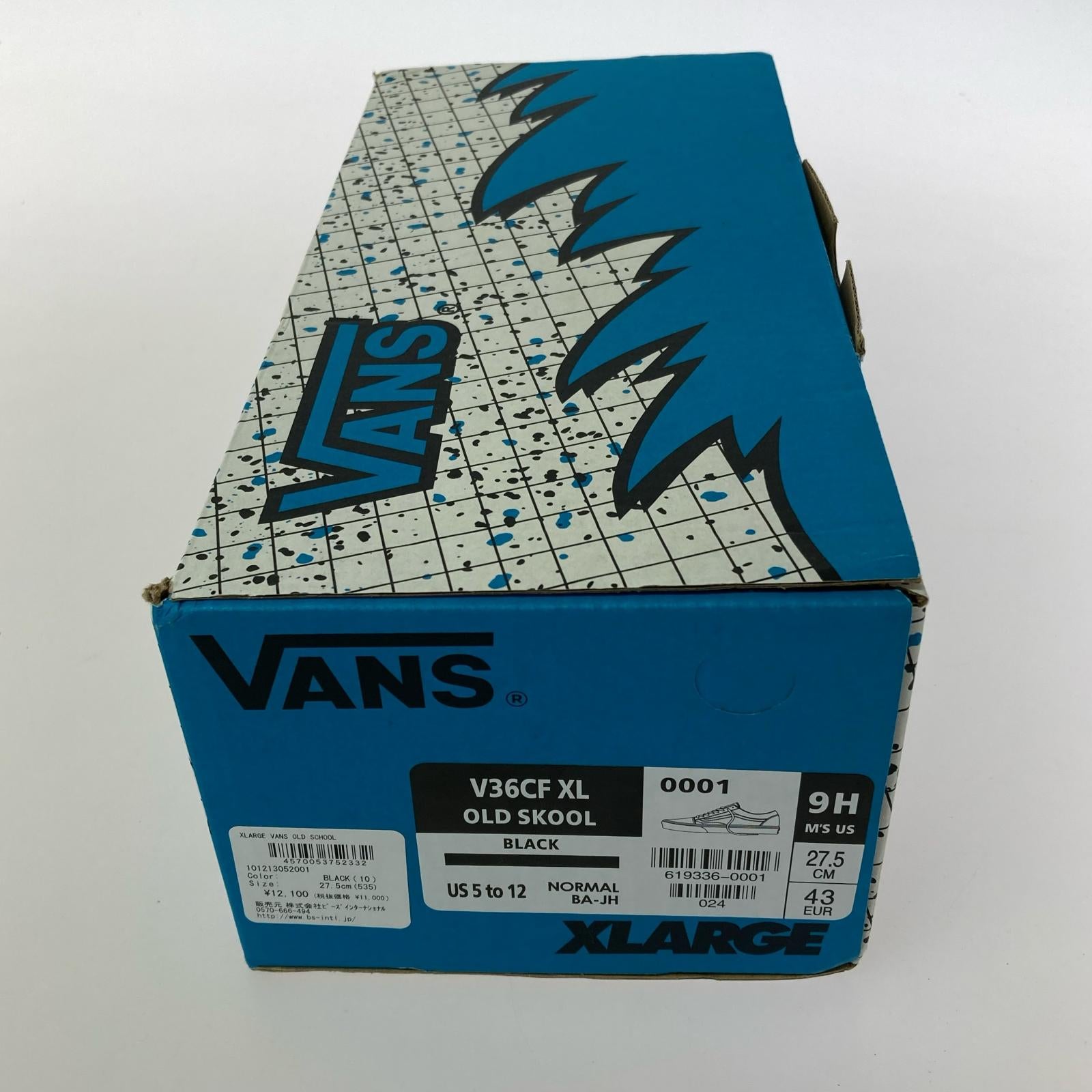 スニーカー XLARGE OLD SKOOL 27.5cm 27.5cm (US9 1/2 UK9 EU45) ブラック