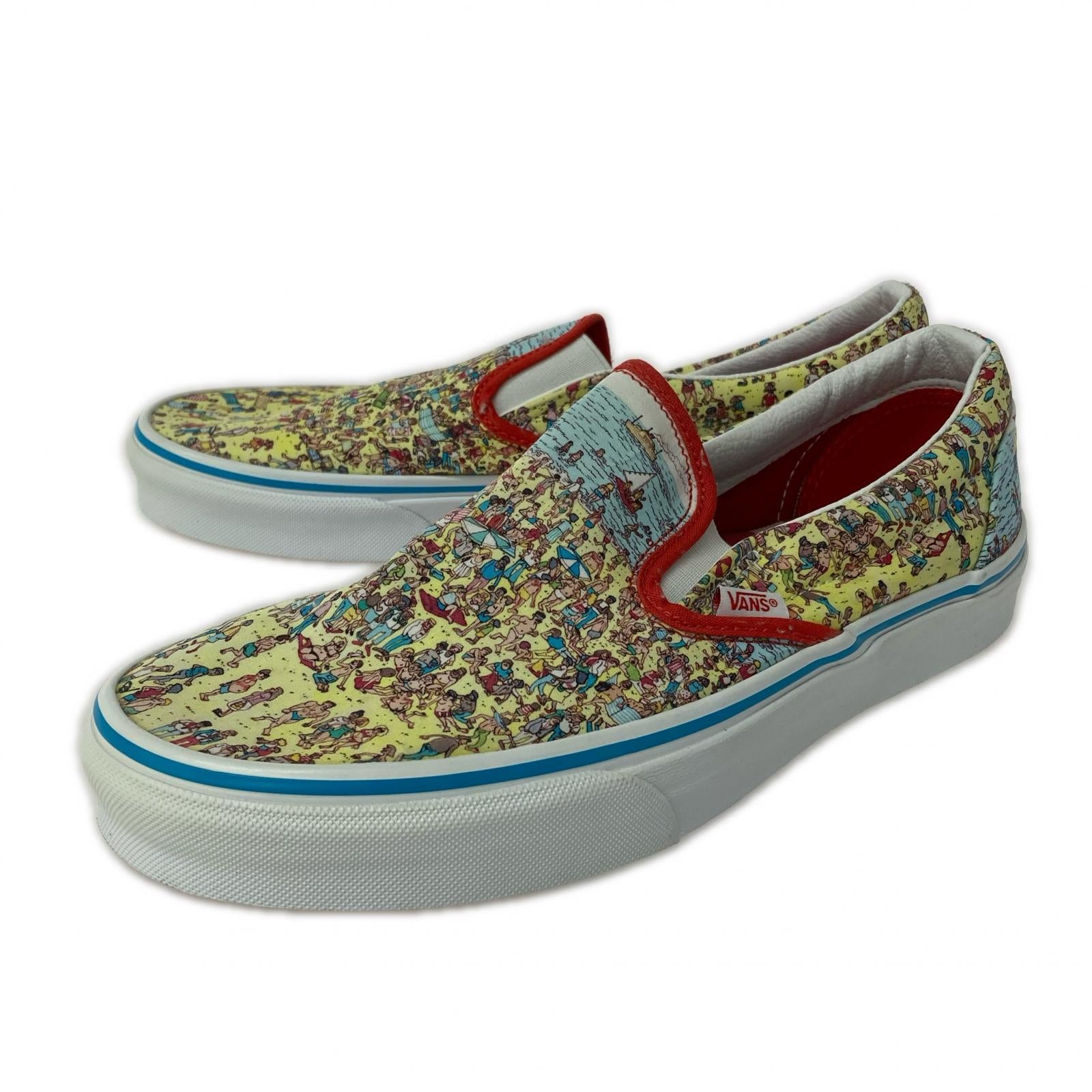スニーカー WHERE's WALDO Classic Slip-On 27.0cm 27cm (US9 UK8 1/2 EU44) マルチカラー