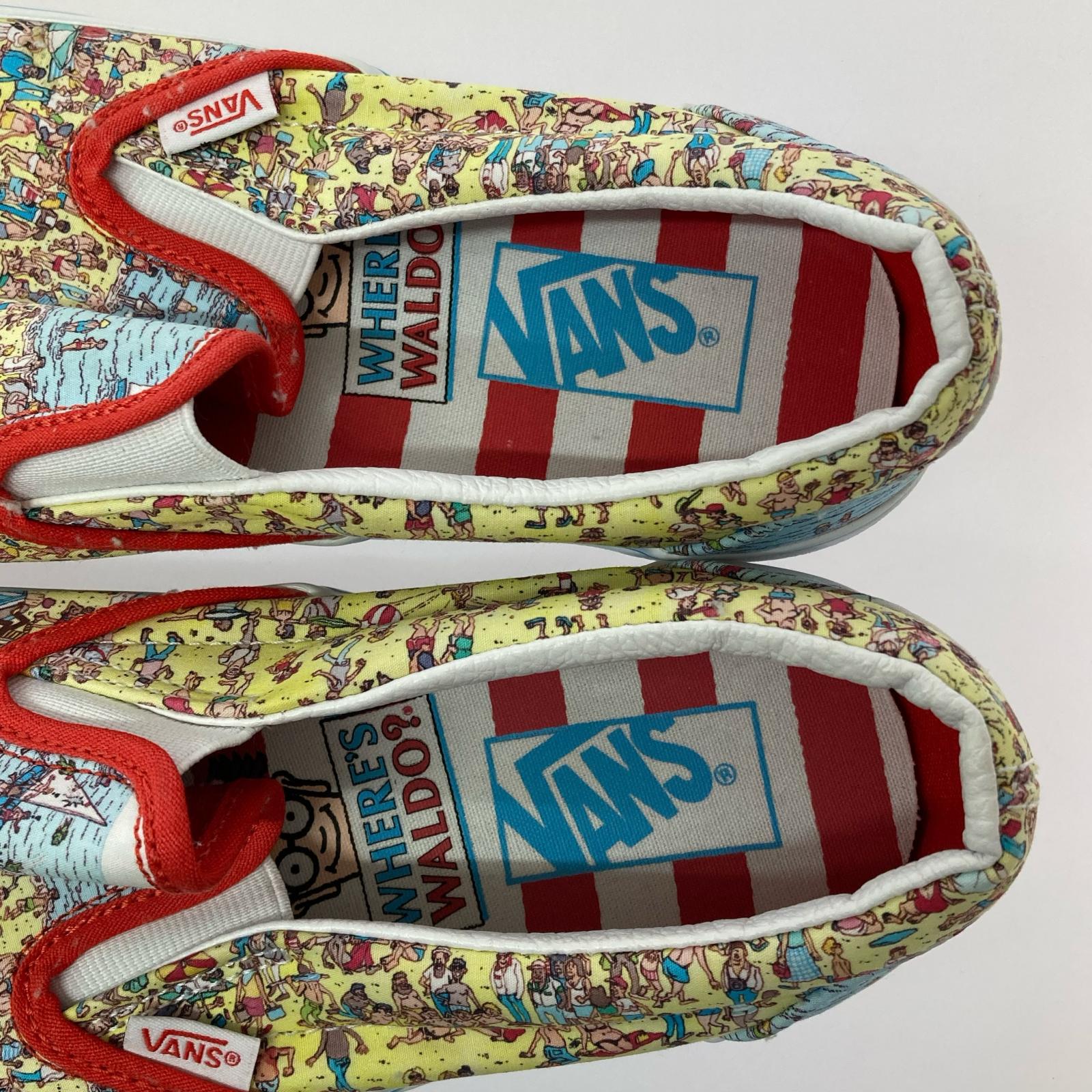 スニーカー WHERE's WALDO Classic Slip-On 27.0cm 27cm (US9 UK8 1/2 EU44) マルチカラー