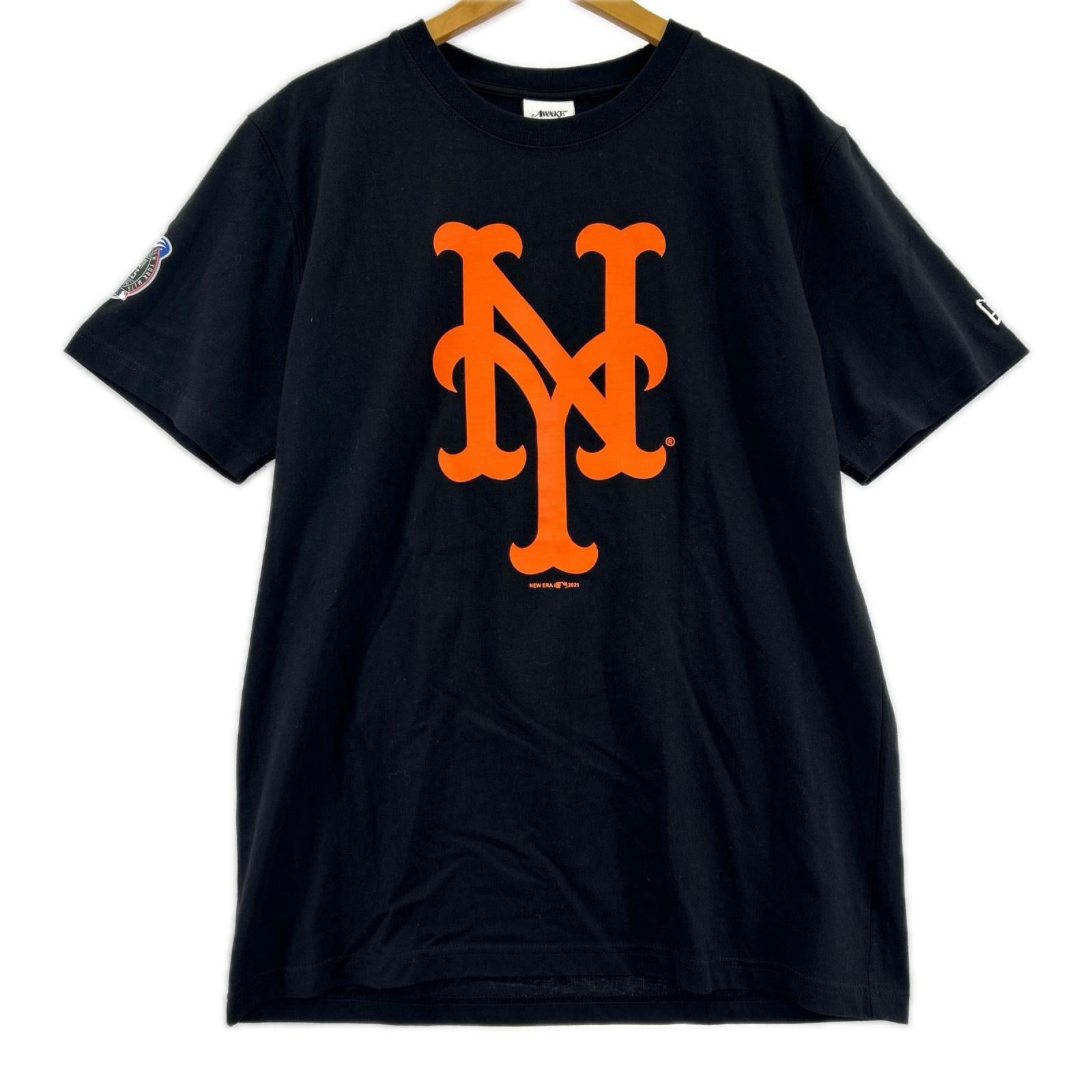 半袖Tシャツ ×AWAKE NY×MLB ロゴTEE L ブラック L ブラック