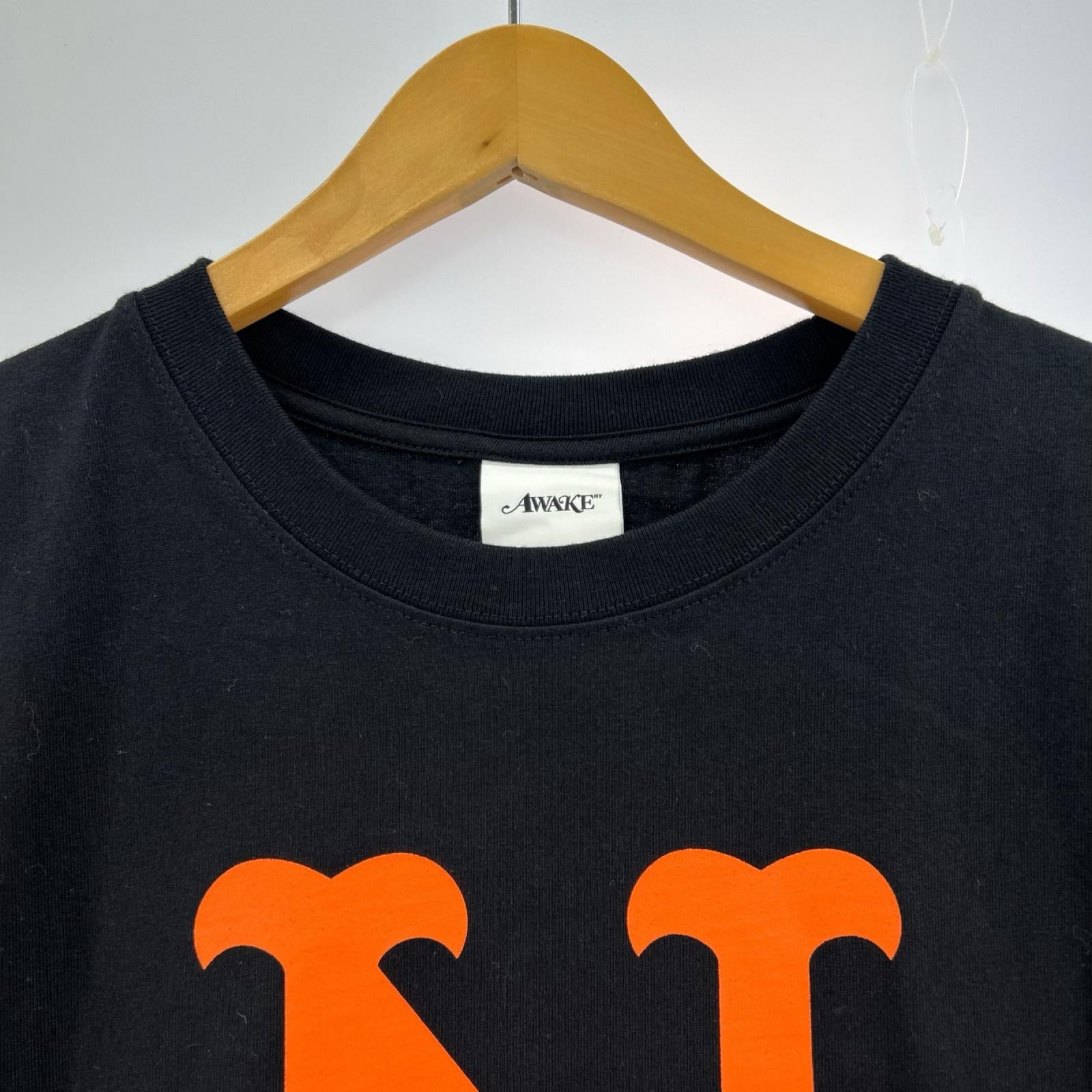 半袖Tシャツ ×AWAKE NY×MLB ロゴTEE L ブラック L ブラック