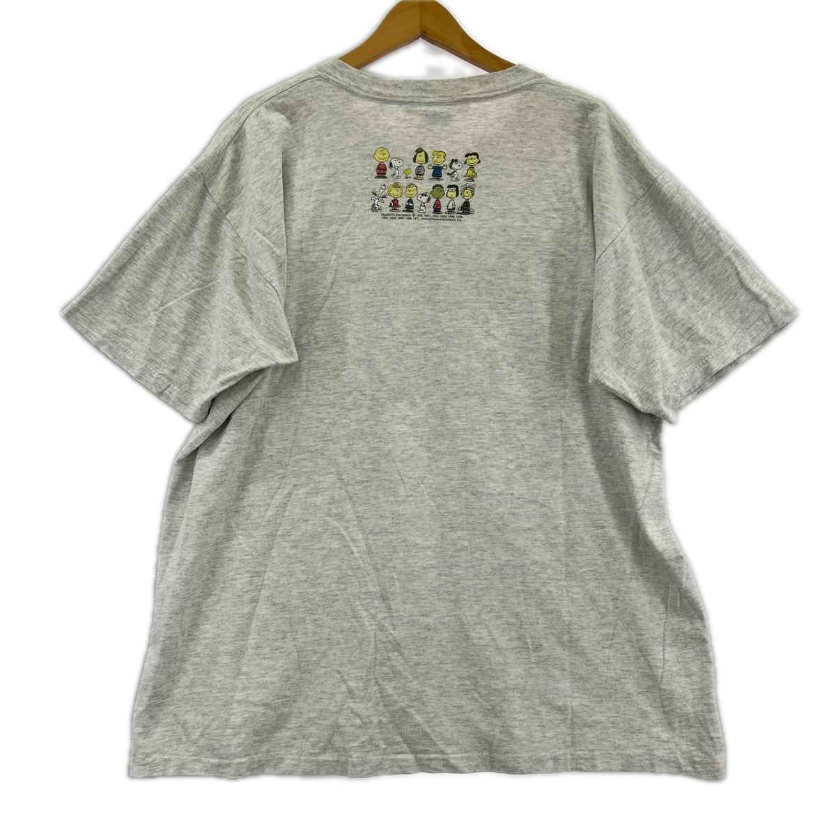 半袖Tシャツ neonsign Snoopy XL グレ- グレー
