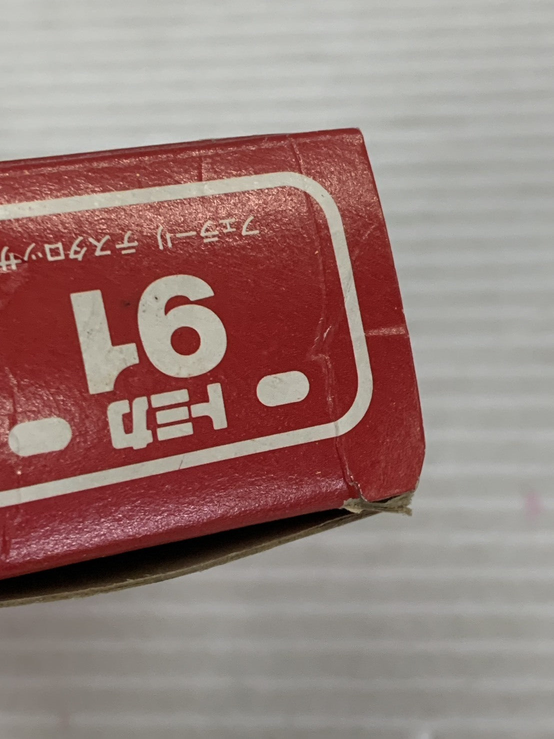 赤箱 91 日本製 フェラーリ テスタロッサ トミカ