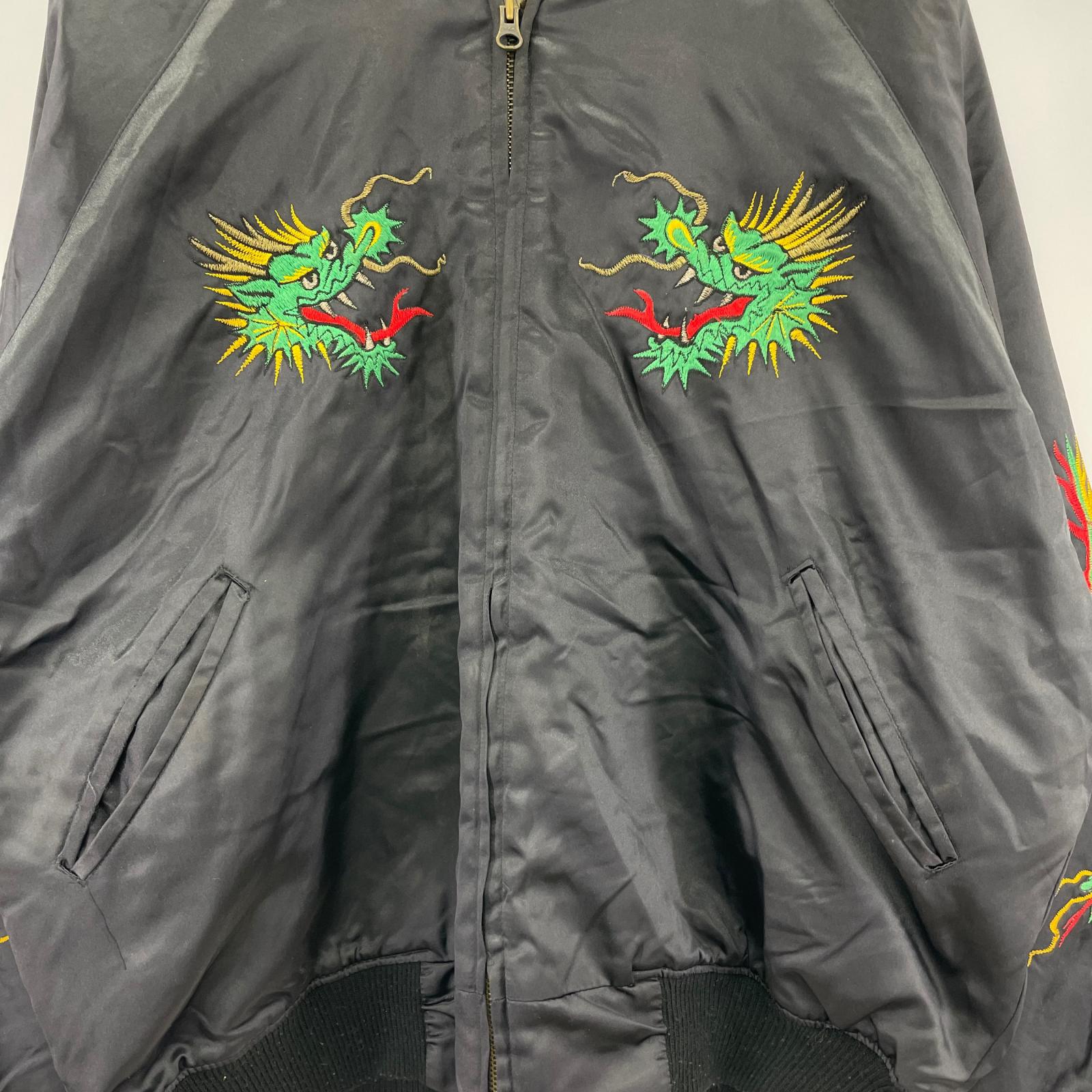 ブルゾン First Shop ファースト商会 スカジャン(L) L ブラック