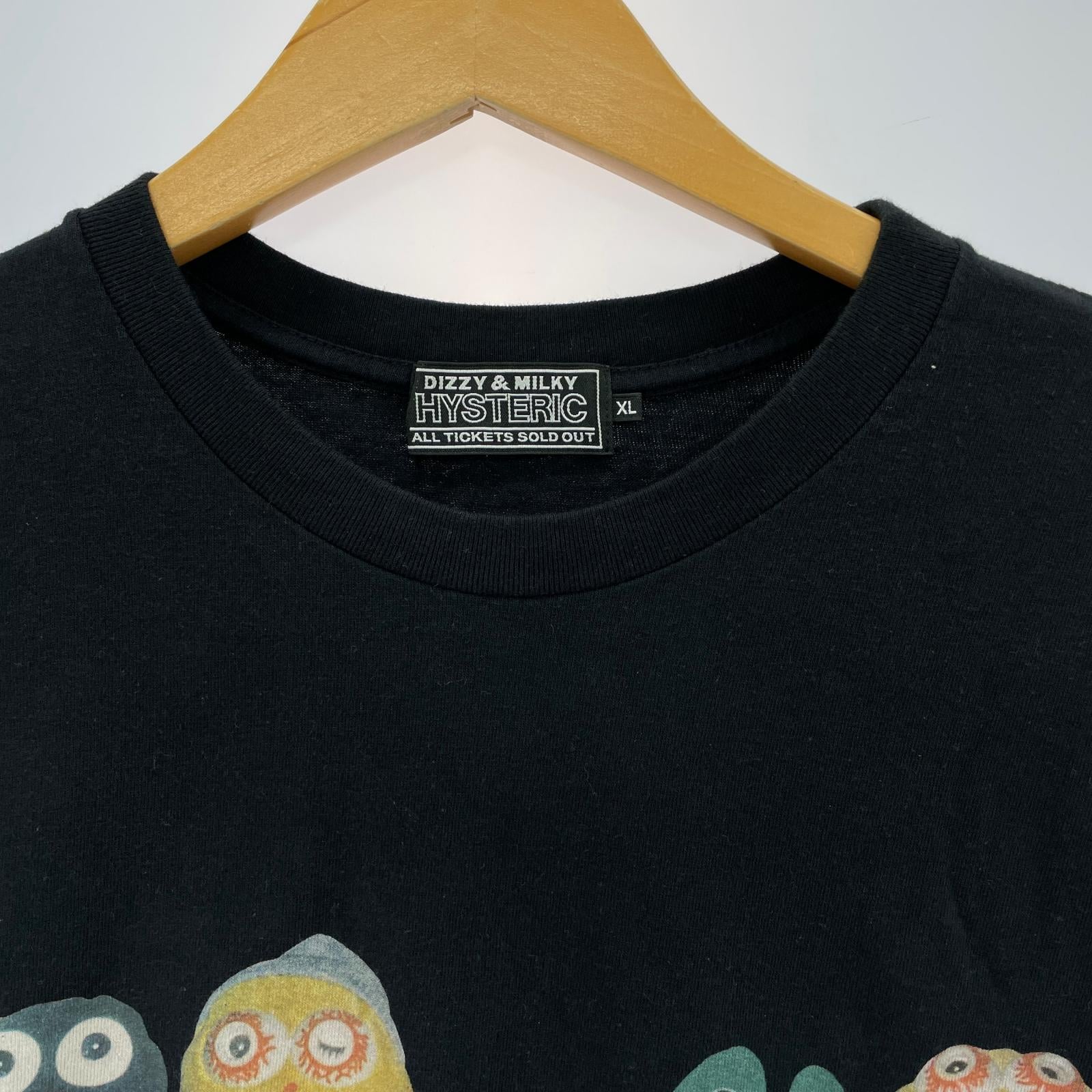 半袖Tシャツ PARCO別注 DOLLS 黒 XXL ブラック