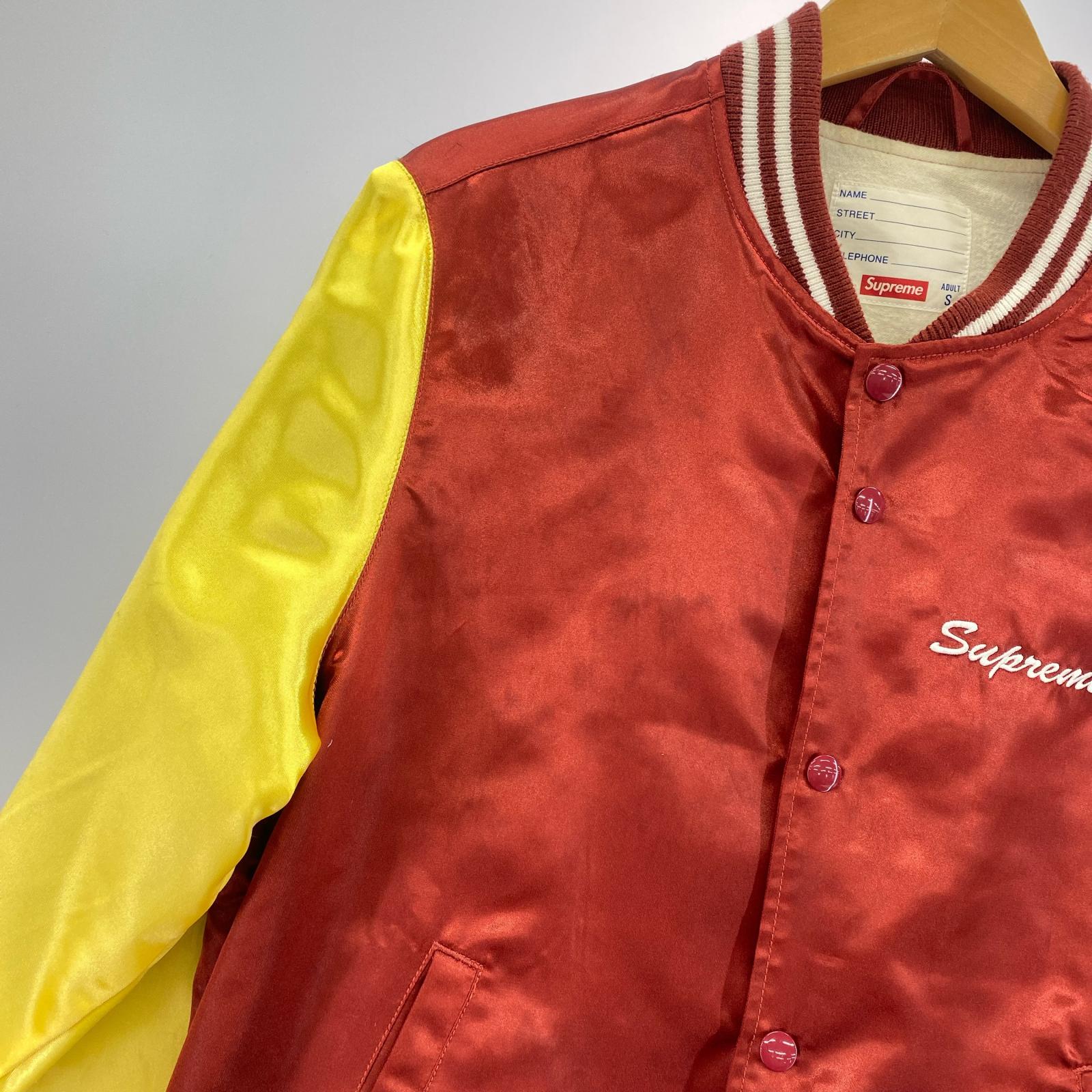 ブルゾン 15ss Satin Club Jacket RED SIZE S S レッド