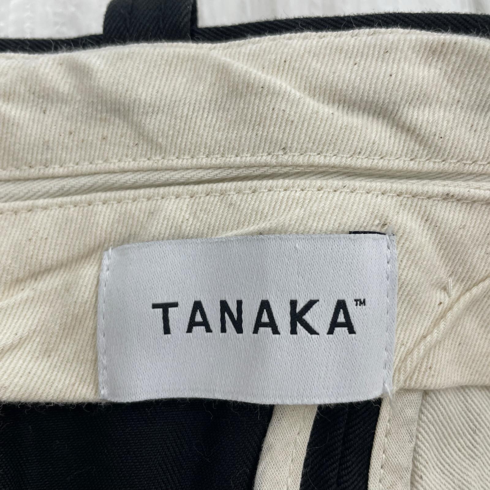 パンツ TANAKA コットンパンツ ブラック W35 31 ブラック